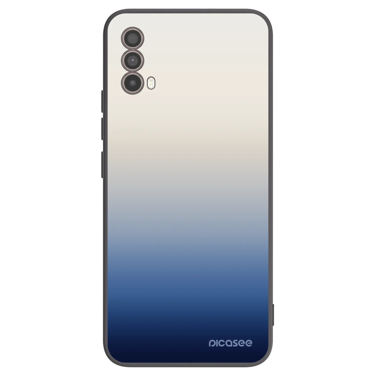 Picasee crna silikonska maskica za Motorola Moto E40 - Gravity Fade
