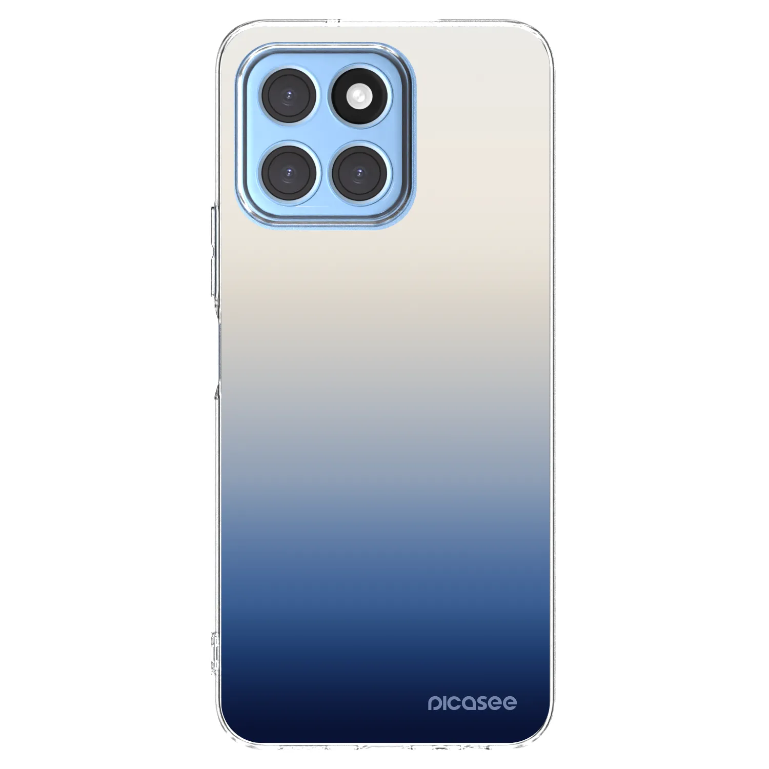 Picasee silikonska prozirna maskica za Honor X8 5G - Gravity Fade