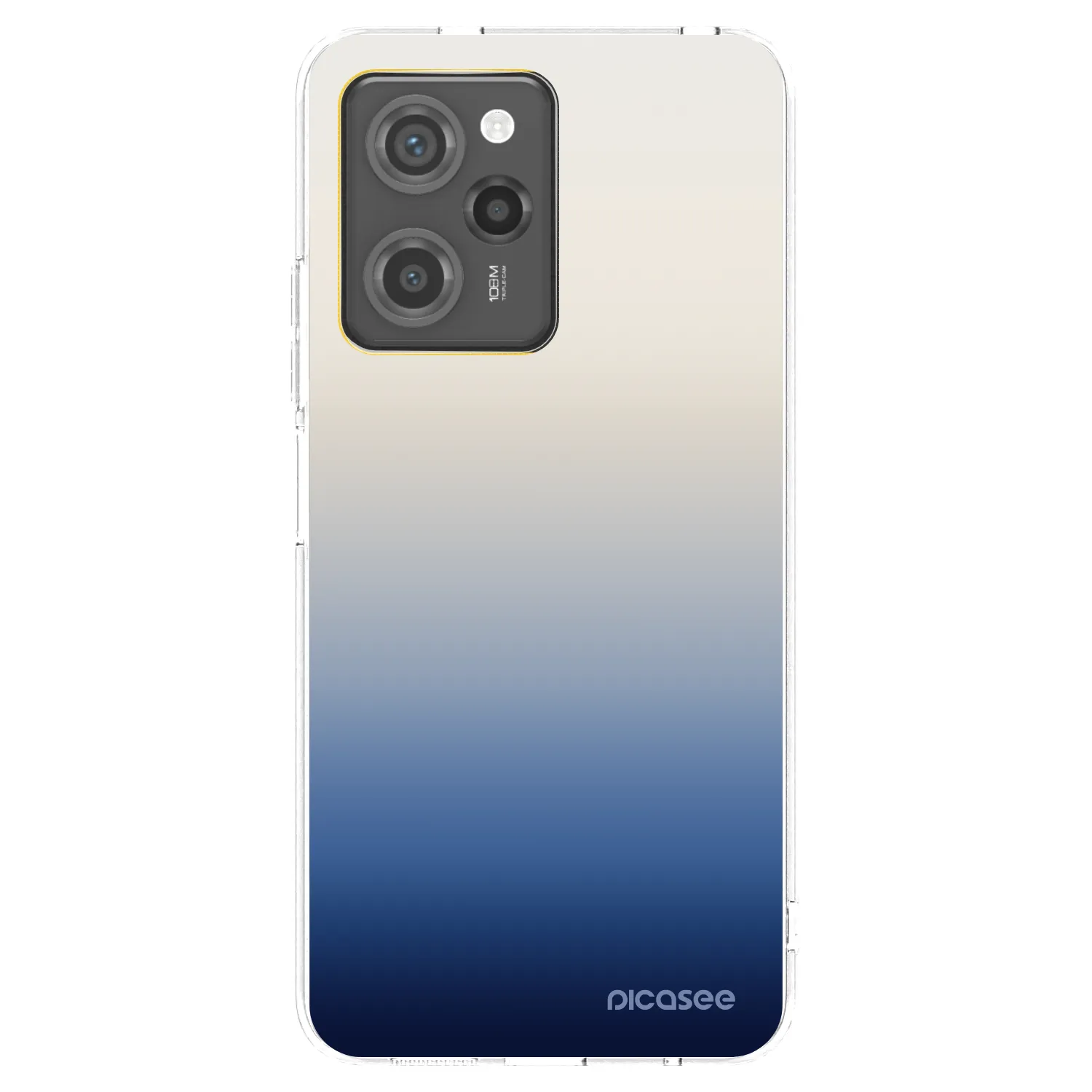 Picasee crna silikonska maskica za Xiaomi Poco X5 Pro - Gravity Fade
