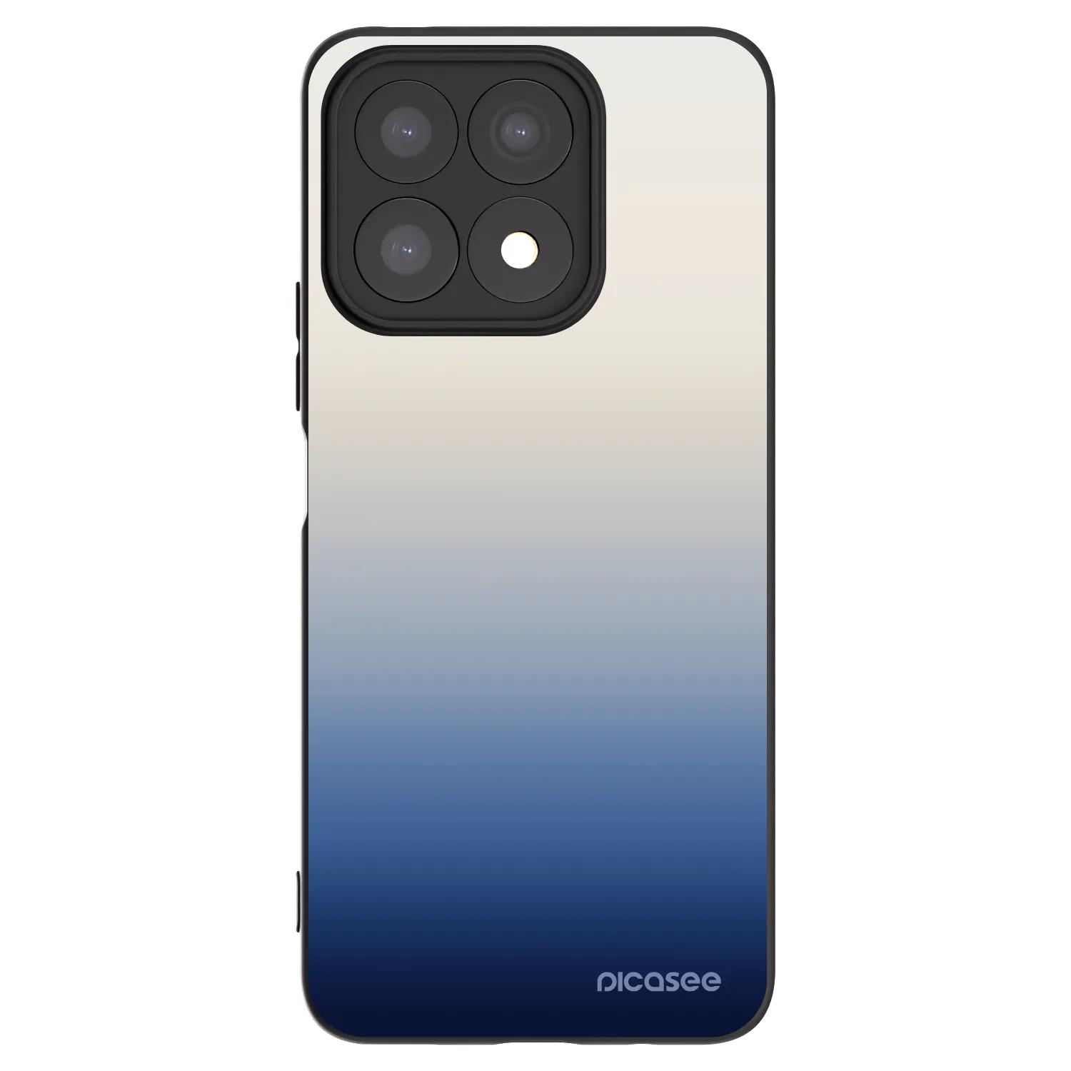 Picasee crna silikonska maskica za Honor X8a - Gravity Fade