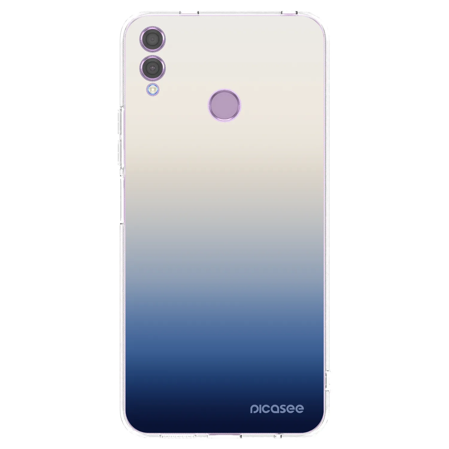 Picasee silikonska prozirna maskica za Honor 8X - Gravity Fade