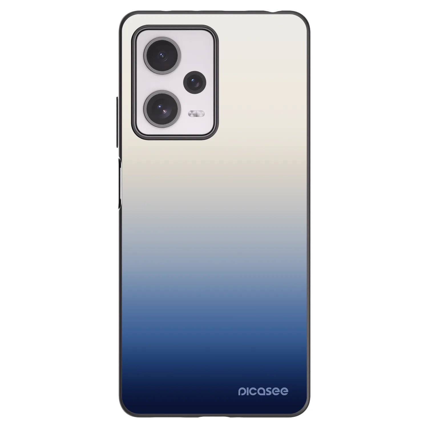 Picasee crna silikonska maskica za Xiaomi Redmi Note 12 Pro+ 5G - Gravity Fade