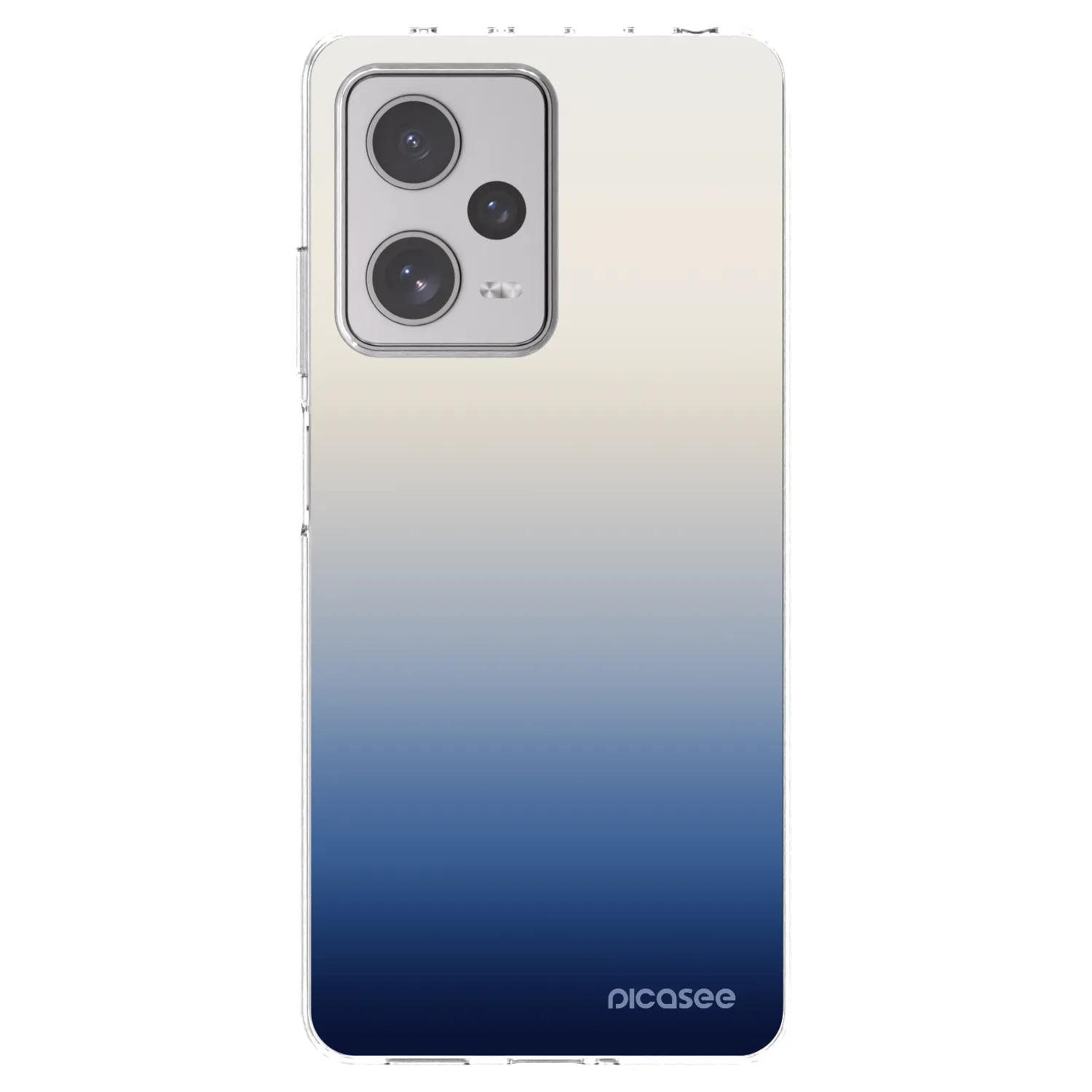 Picasee silikonska prozirna maskica za Xiaomi Redmi Note 12 Pro+ 5G - Gravity Fade