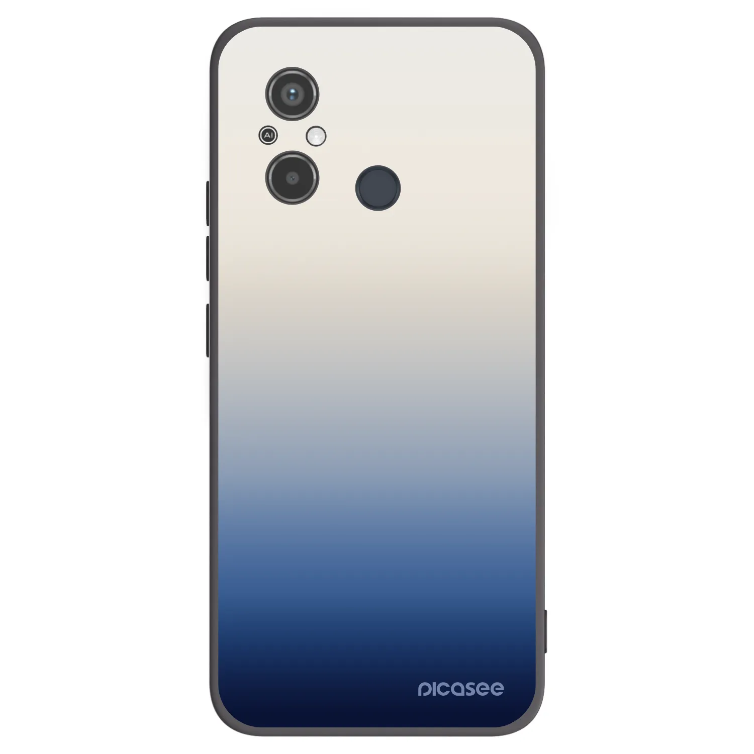 Picasee crna silikonska maskica za Xiaomi Redmi 12C - Gravity Fade
