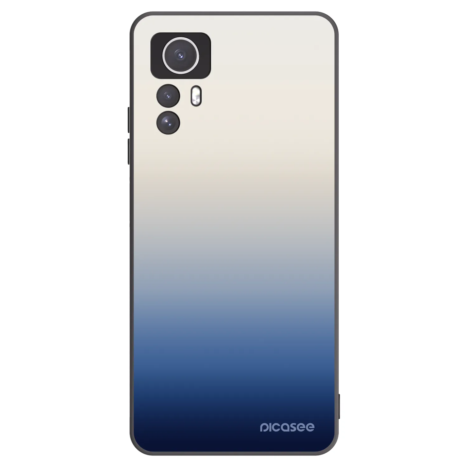 Picasee crna silikonska maskica za Xiaomi Redmi Note 12S - Gravity Fade