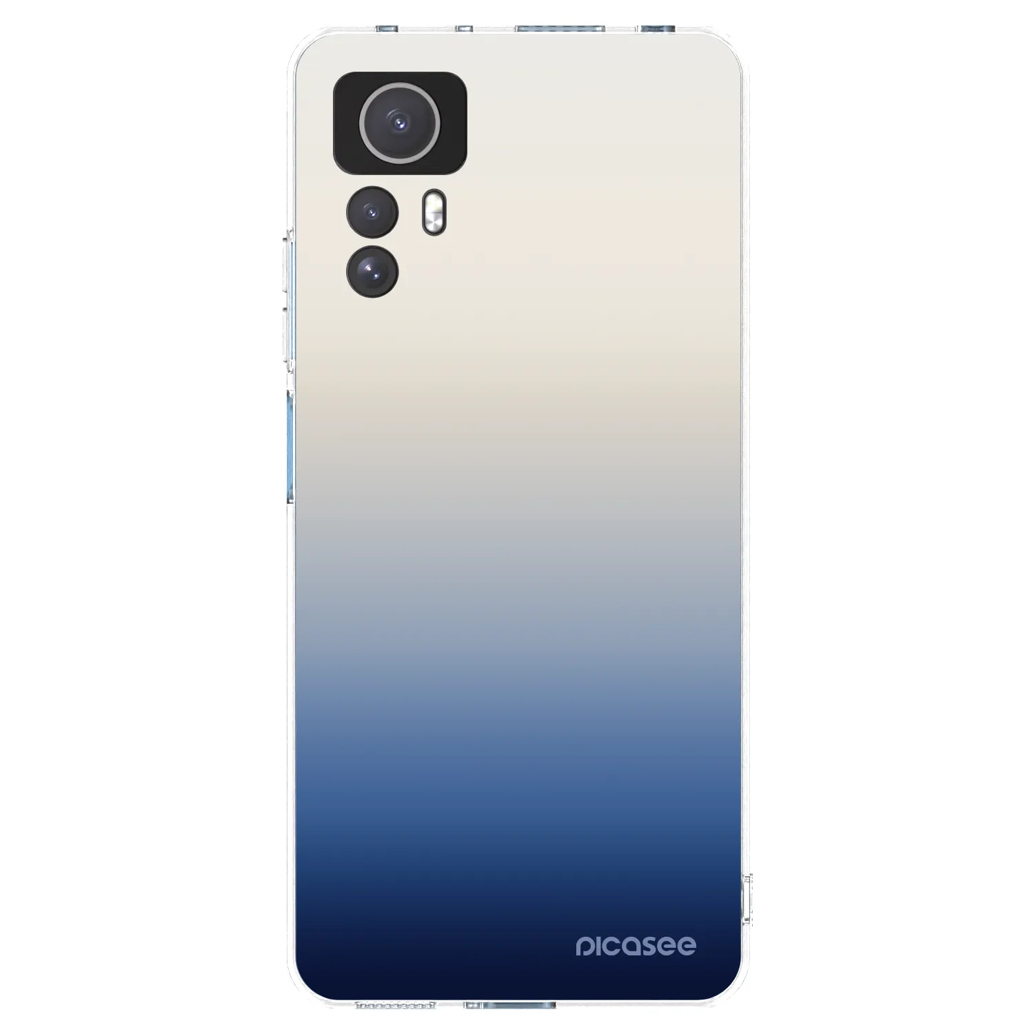 Picasee silikonska prozirna maskica za Xiaomi Redmi Note 12S - Gravity Fade