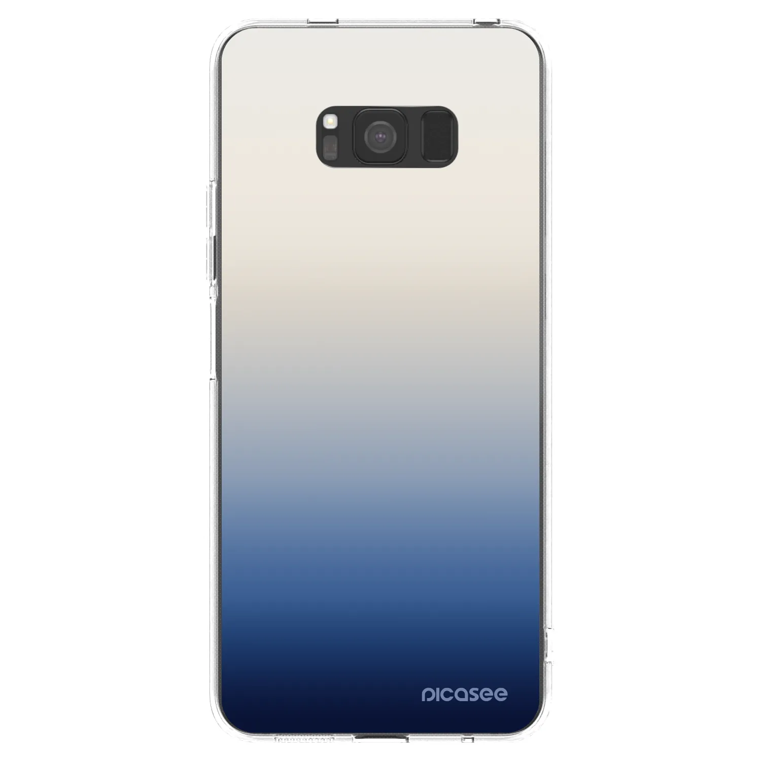 Picasee silikonska prozirna maskica za Samsung Galaxy S8 G950F - Gravity Fade