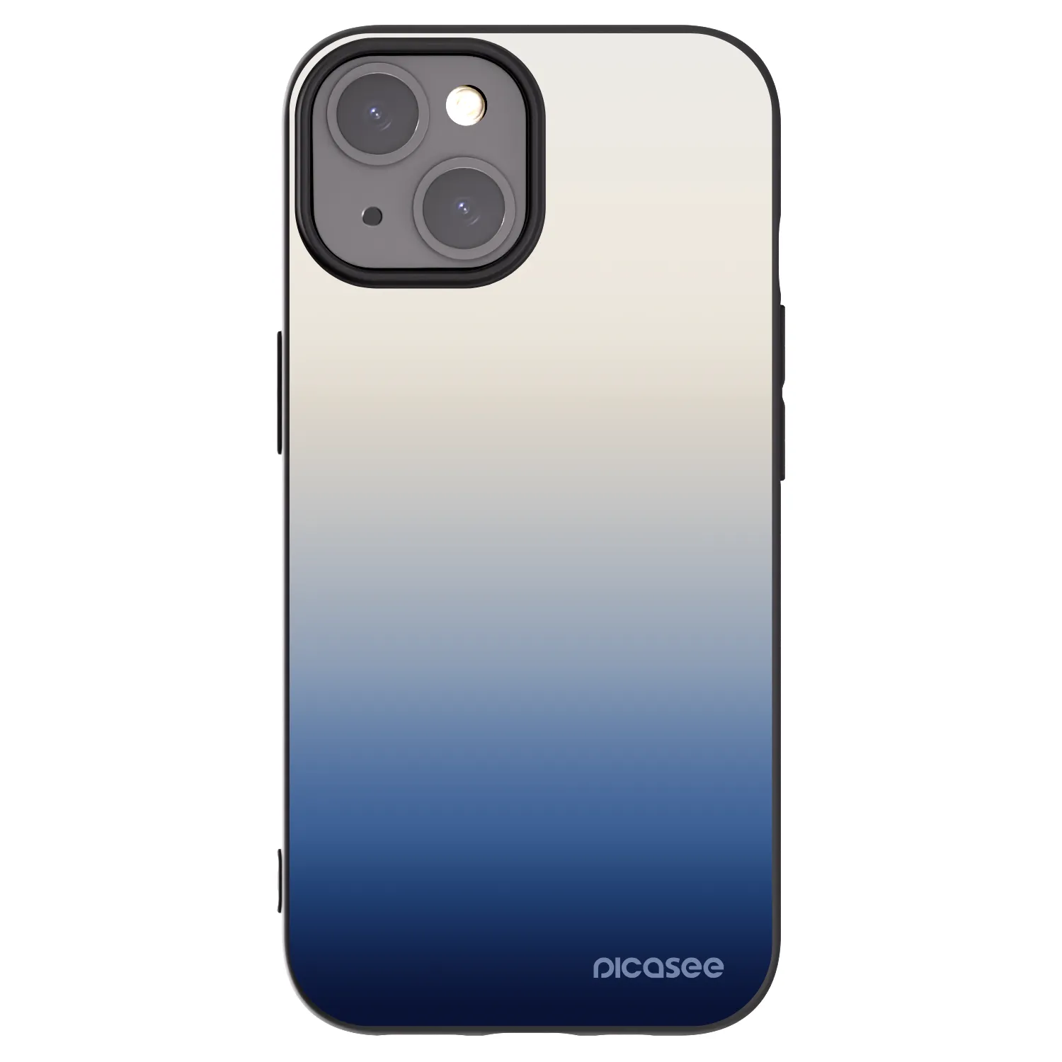 Picasee crna silikonska maskica za Apple iPhone 15 - Gravity Fade