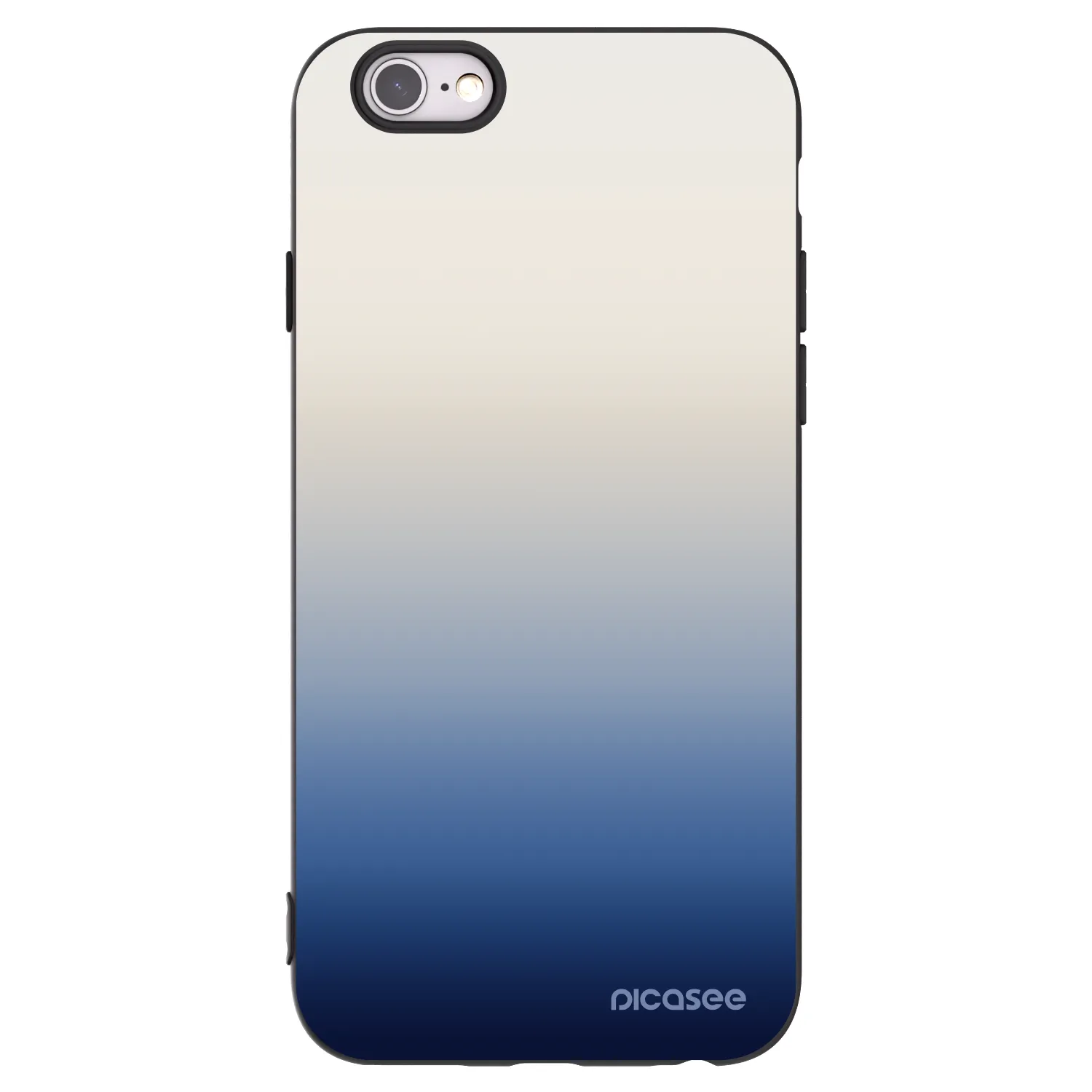 Picasee crna silikonska maskica za Apple iPhone 6/6S - Gravity Fade