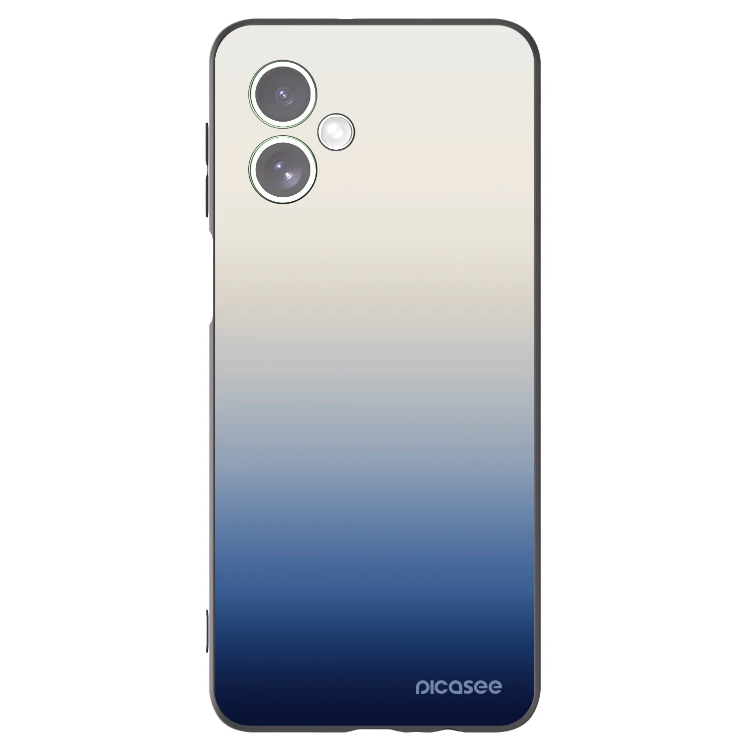 Picasee crna silikonska maskica za Motorola Moto G54 5G - Gravity Fade