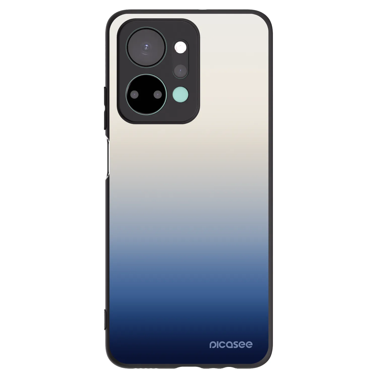 Picasee crna silikonska maskica za Honor X7a - Gravity Fade