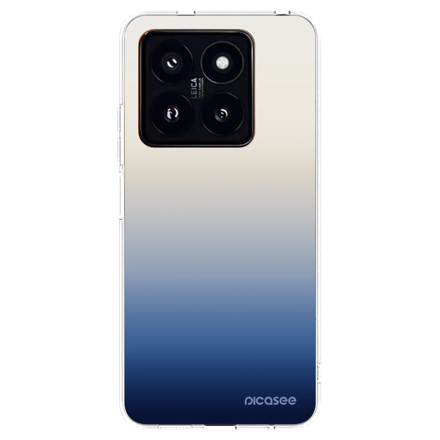Picasee silikonska prozirna maskica za Xiaomi 14 Pro - Gravity Fade
