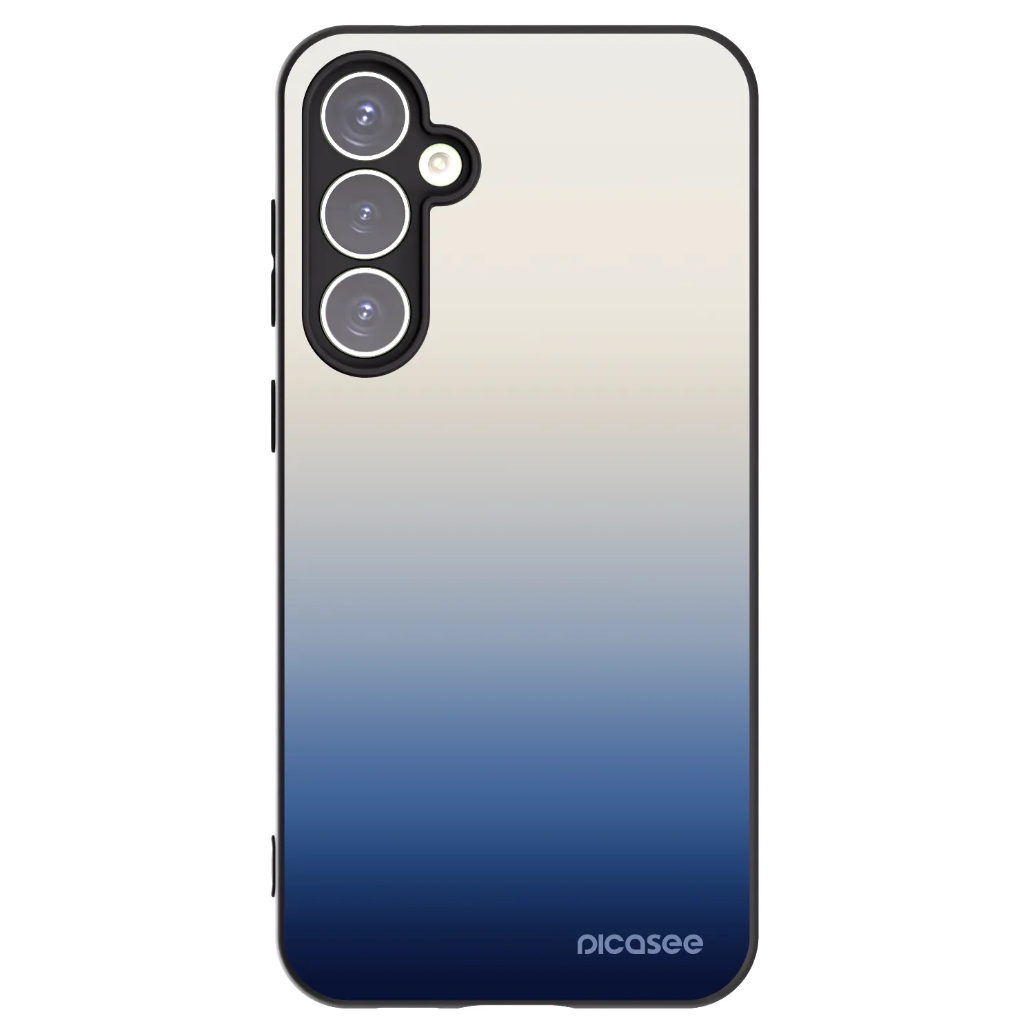 Picasee crna silikonska maskica za Samsung Galaxy S23 FE S711B - Gravity Fade