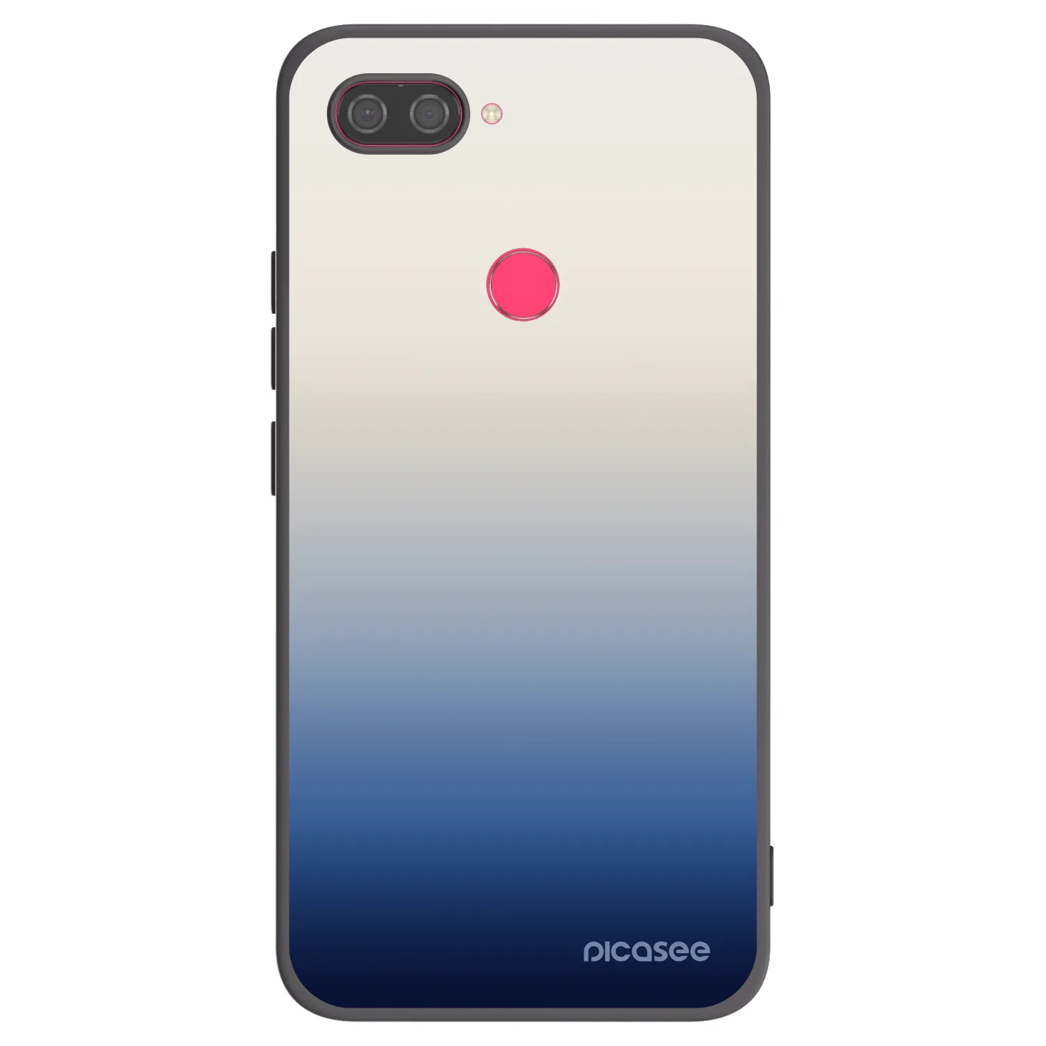 Picasee crna silikonska maskica za Xiaomi Mi 8 Lite - Gravity Fade