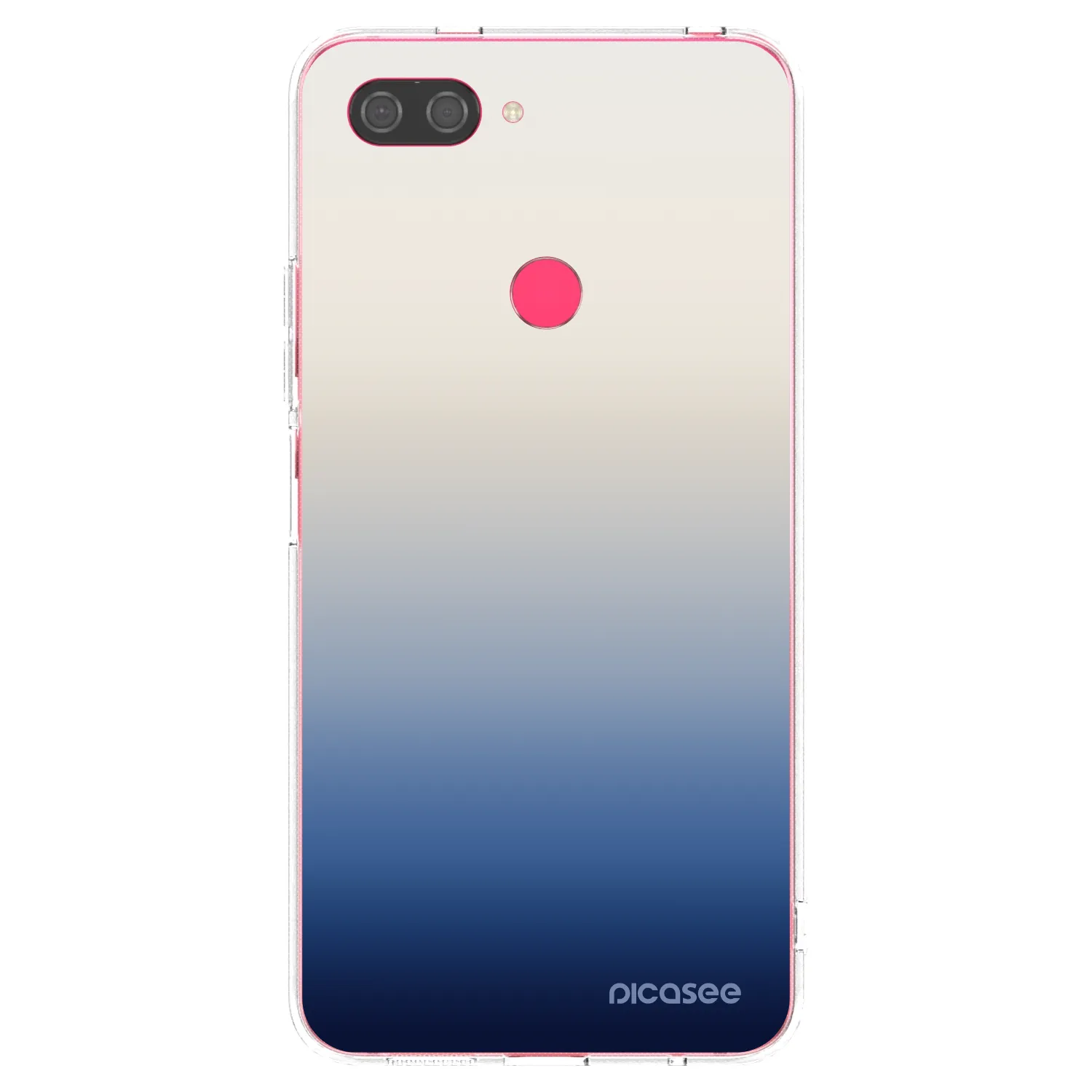Picasee silikonska prozirna maskica za Xiaomi Mi 8 Lite - Gravity Fade