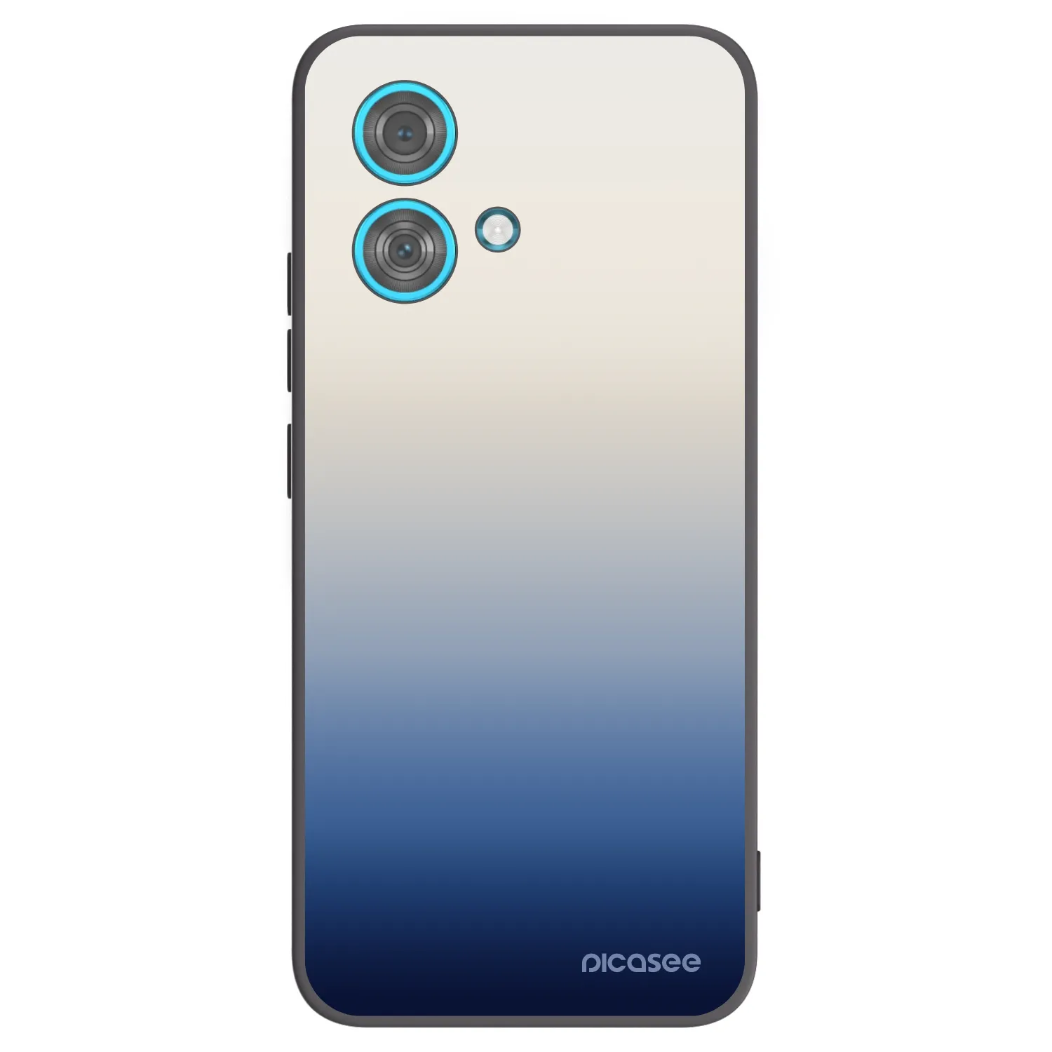 Picasee crna silikonska maskica za Motorola Edge 40 Neo - Gravity Fade