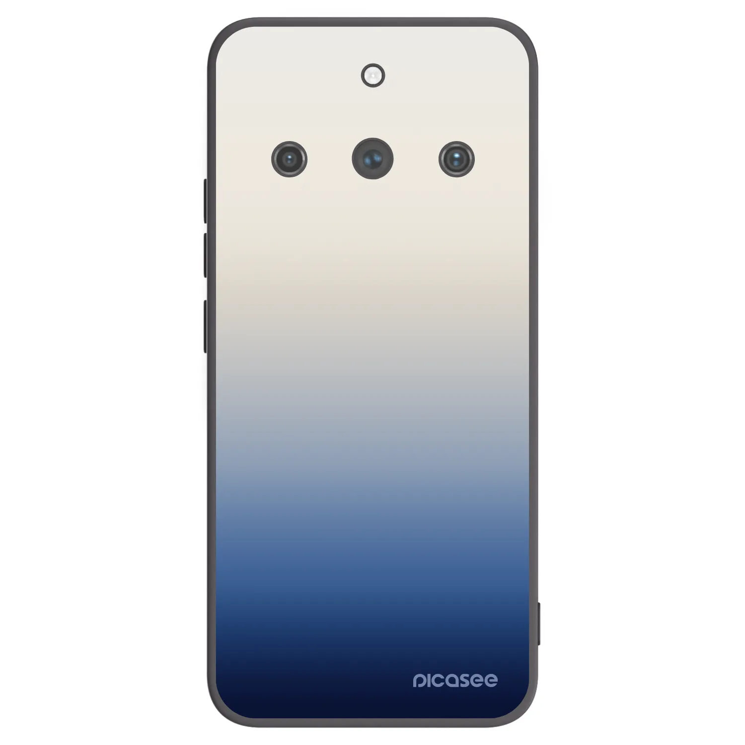 Picasee crna silikonska maskica za Realme 11 Pro+ - Gravity Fade