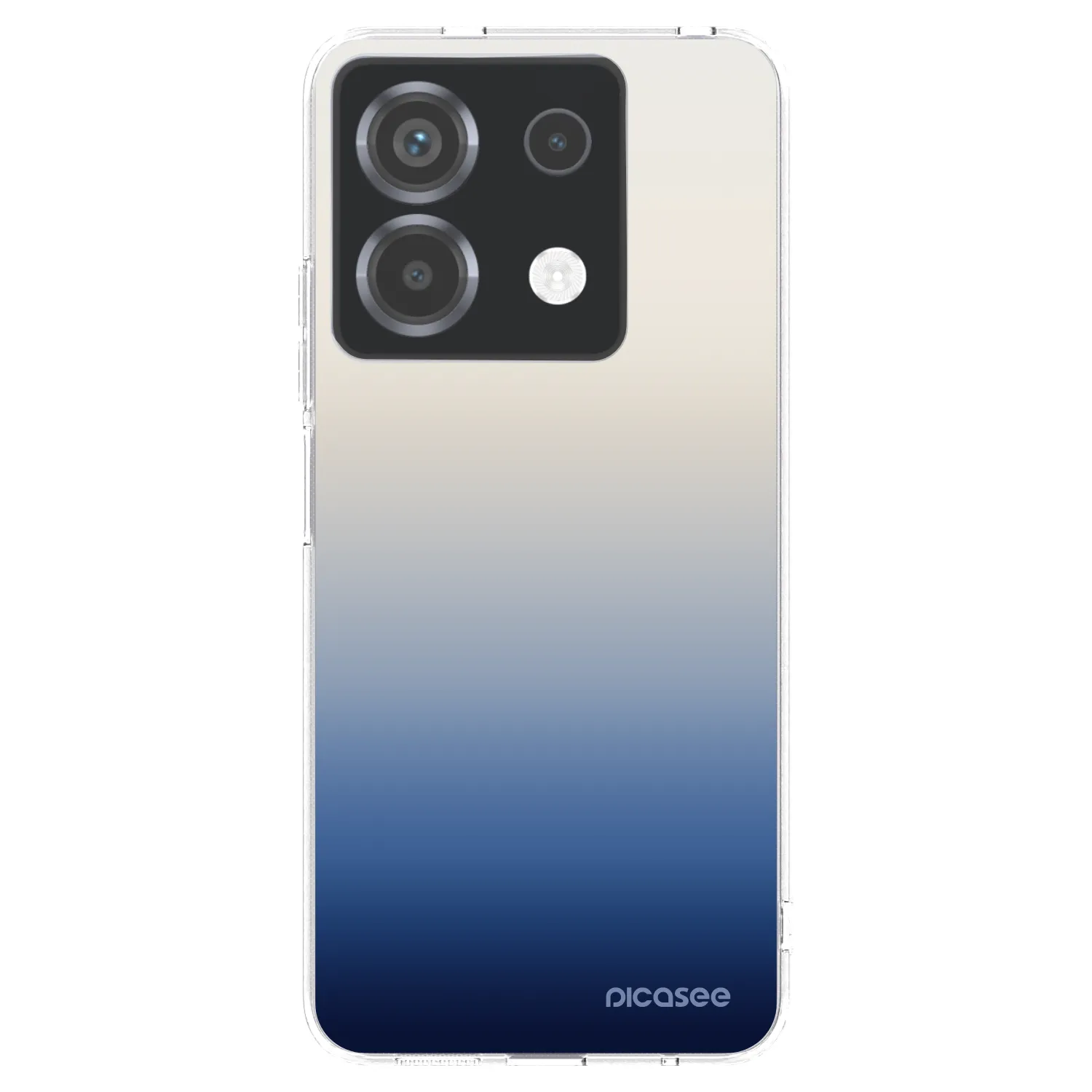 Picasee silikonska prozirna maskica za Xiaomi Poco X6 - Gravity Fade