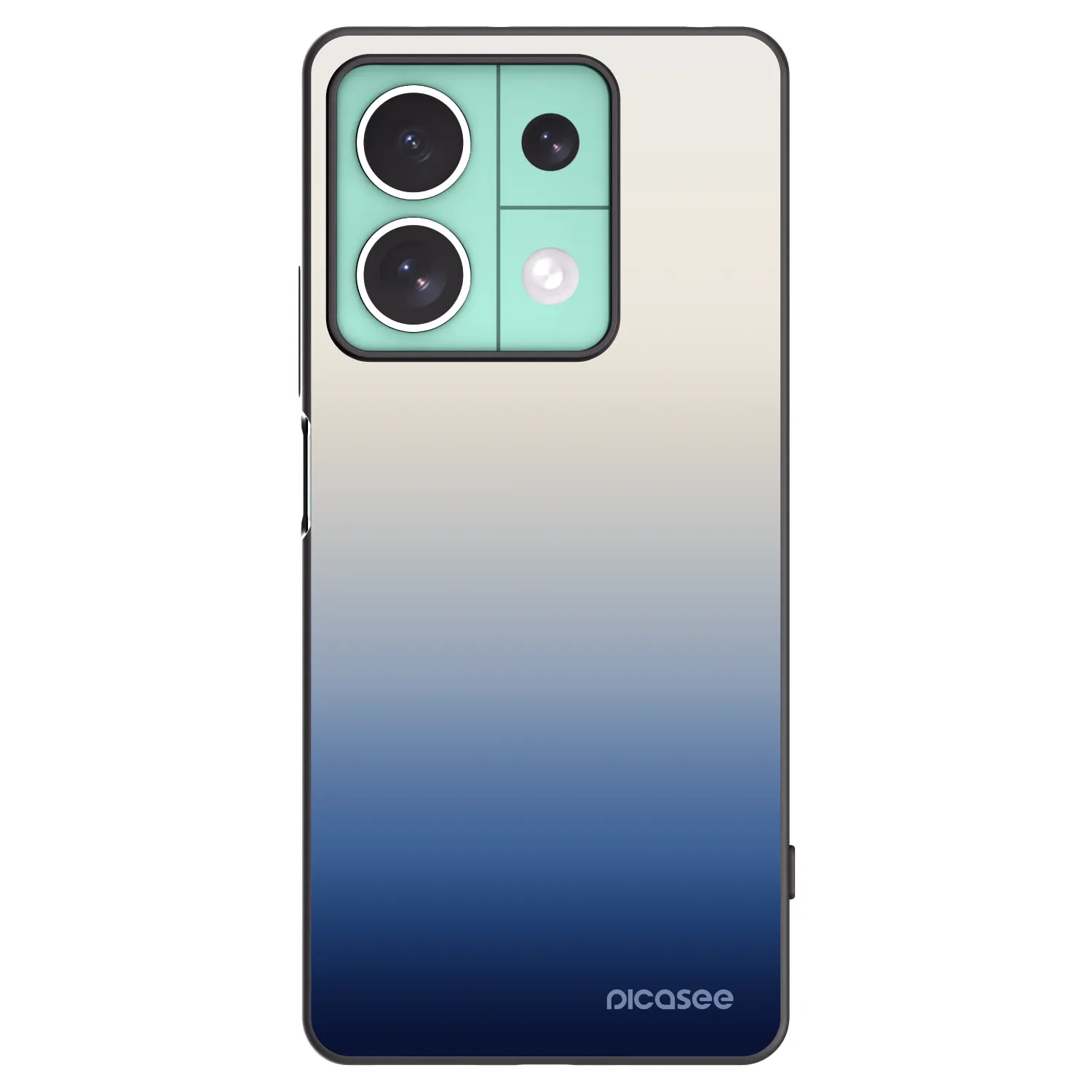 Picasee crna silikonska maskica za Xiaomi Redmi Note 13 5G - Gravity Fade