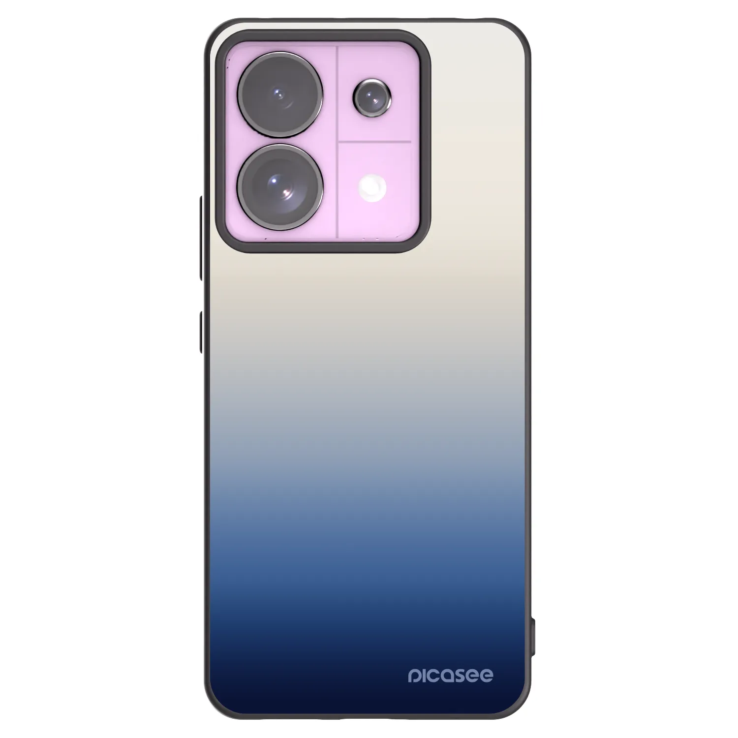 Picasee crna silikonska maskica za Xiaomi Redmi Note 13 Pro 5G - Gravity Fade