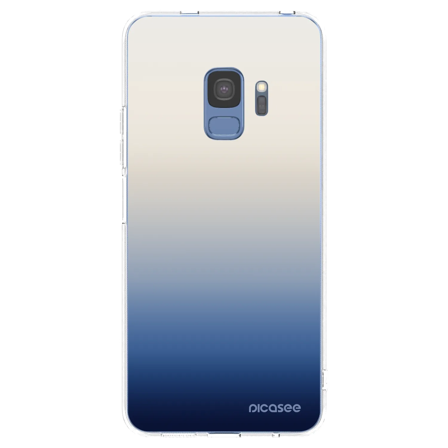 Picasee silikonska prozirna maskica za Samsung Galaxy S9 G960F - Gravity Fade