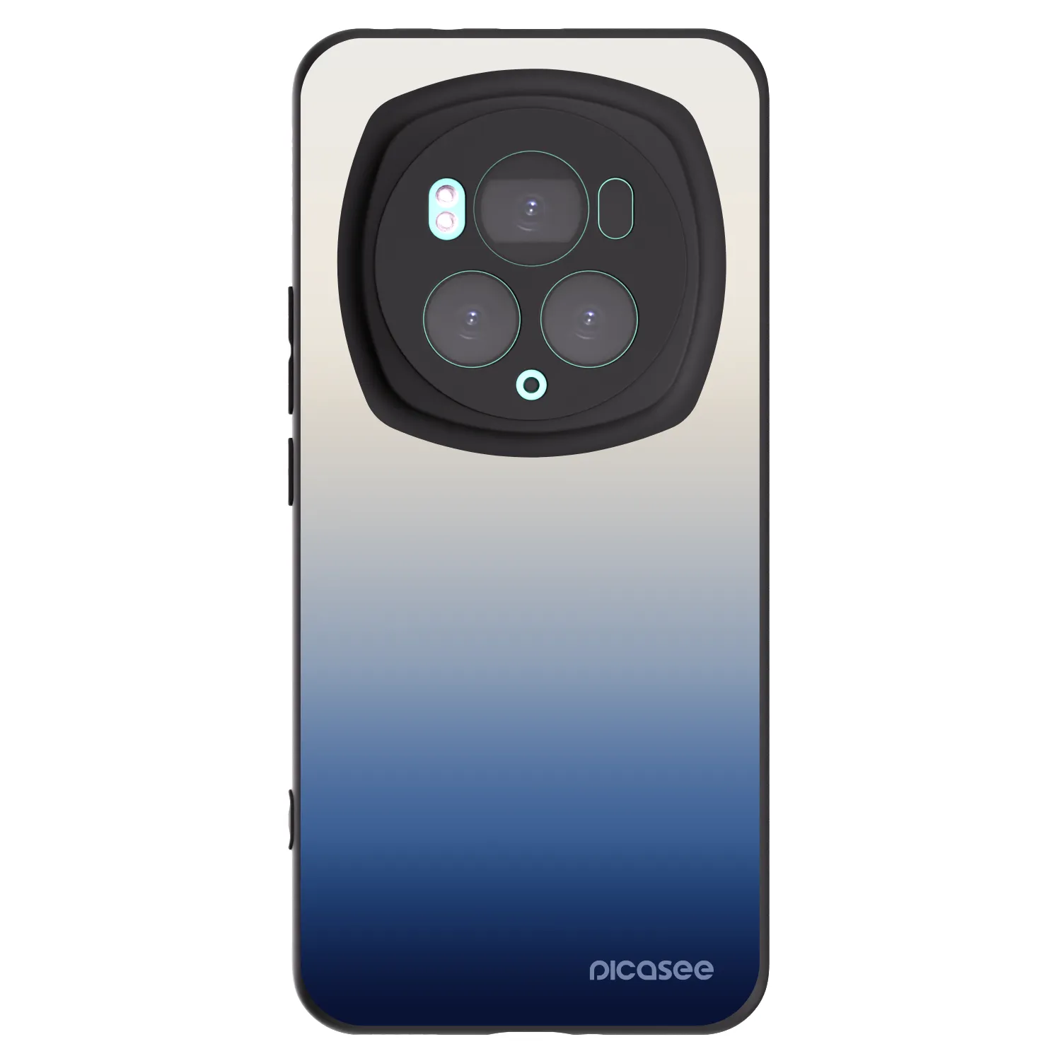 Picasee crna silikonska maskica za Honor Magic6 Pro - Gravity Fade