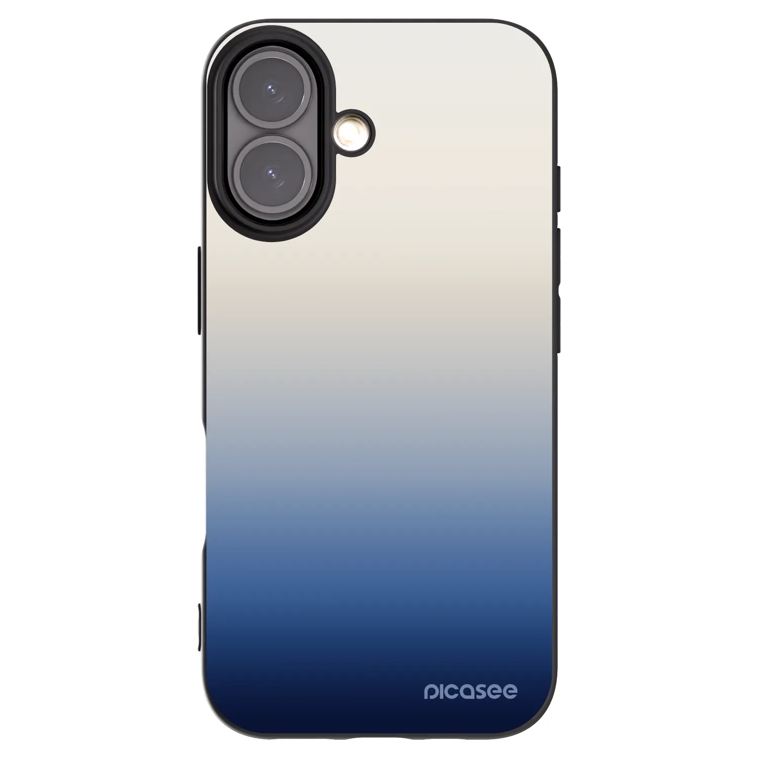 Picasee crna silikonska maskica za Apple iPhone 16 - Gravity Fade