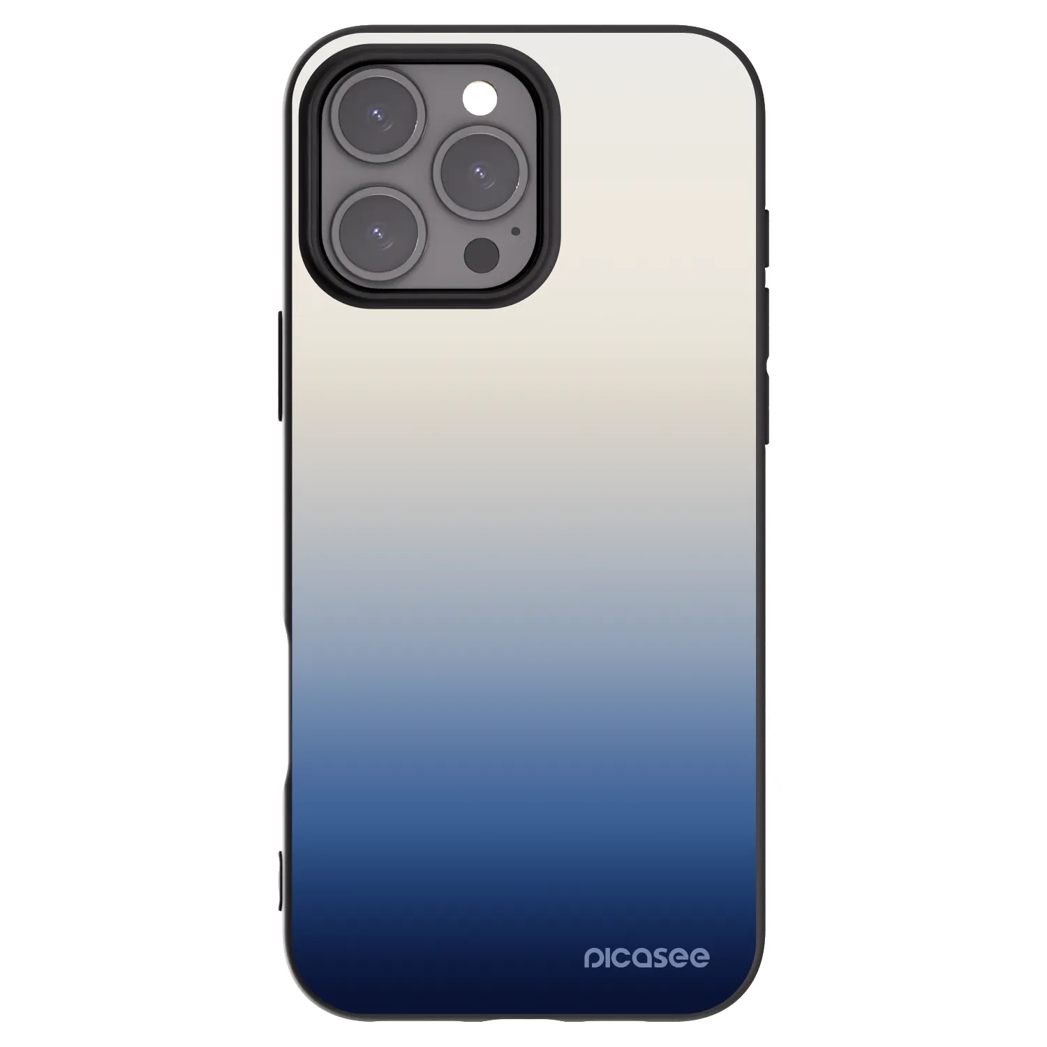 Picasee crna silikonska maskica za Apple iPhone 16 Pro Max - Gravity Fade