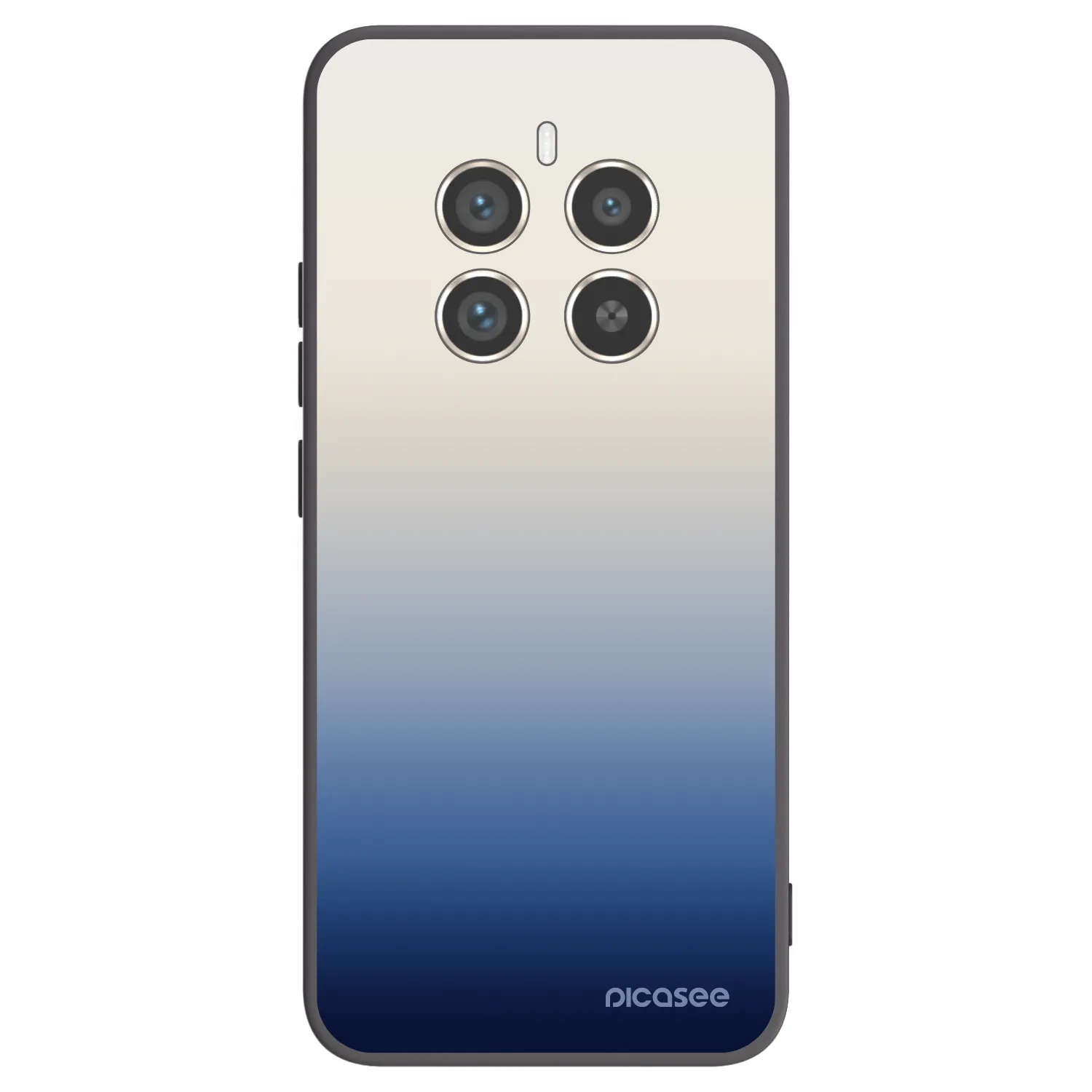 Picasee crna silikonska maskica za Realme 12 Pro 5G - Gravity Fade
