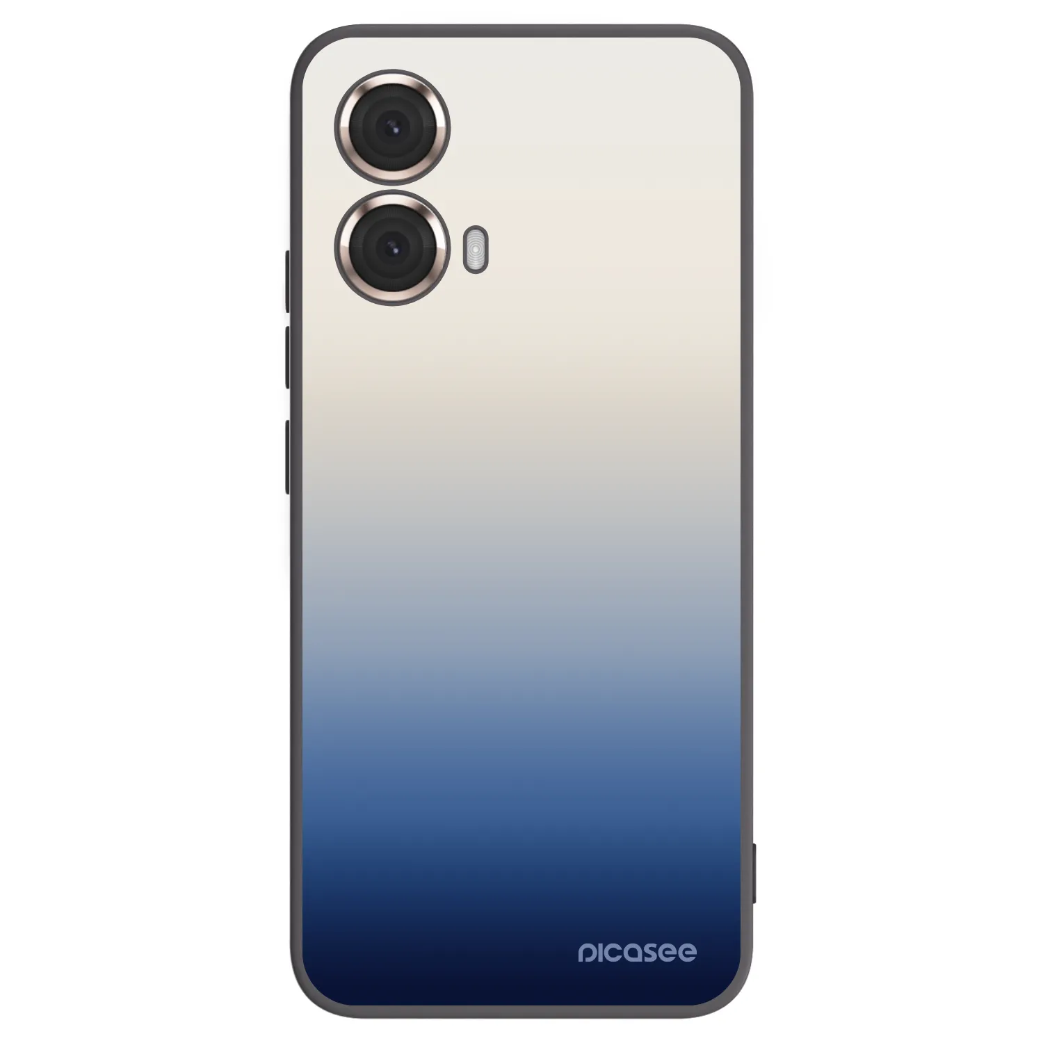 Picasee crna silikonska maskica za Motorola Moto G85 - Gravity Fade