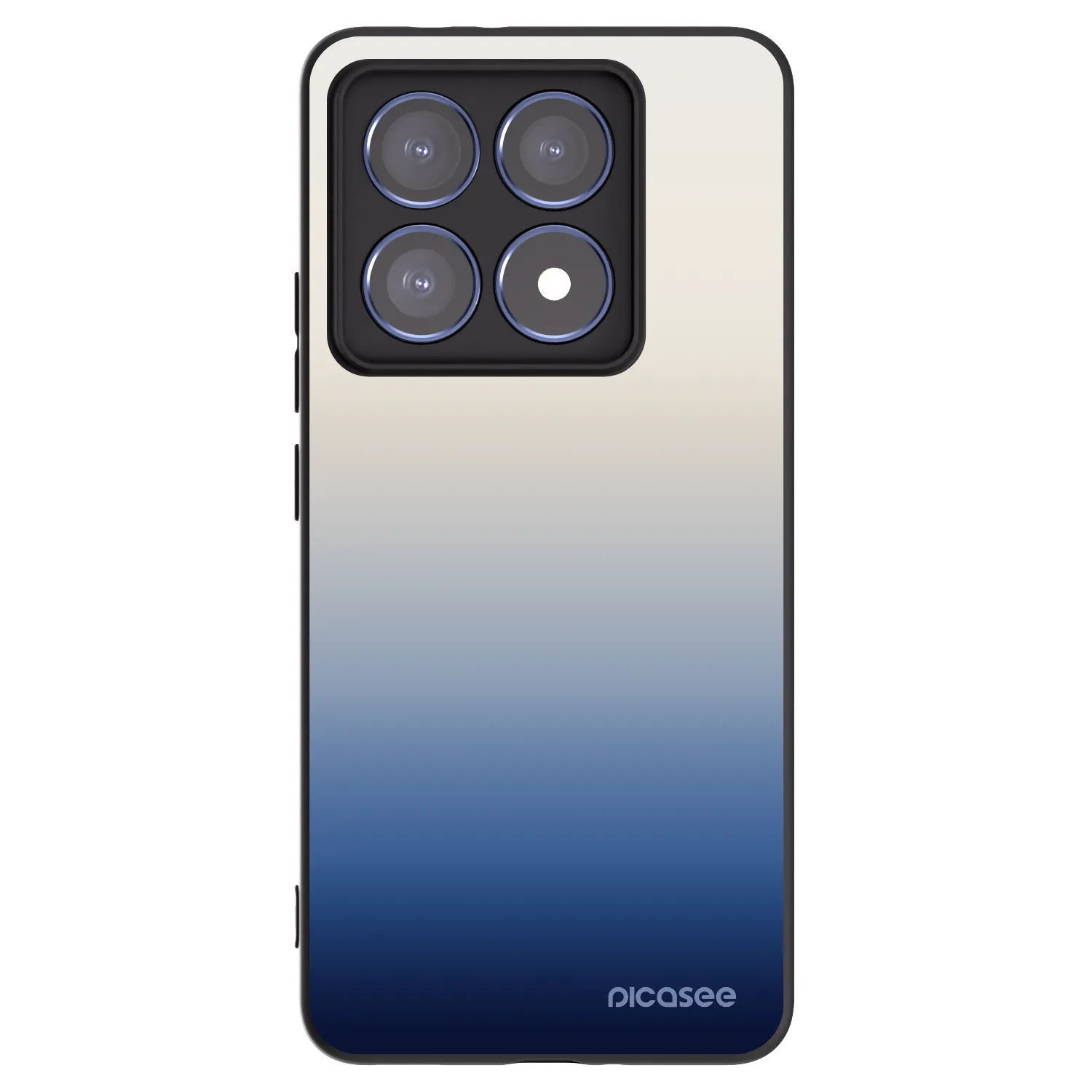 Picasee crna silikonska maskica za Xiaomi 14T Pro - Gravity Fade