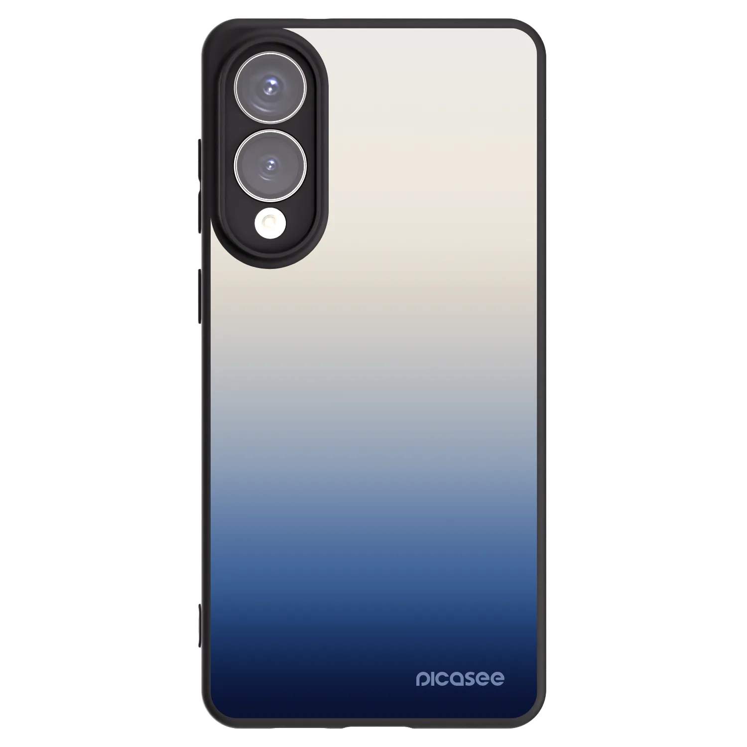 Picasee crna silikonska maskica za Samsung Galaxy S25 Edge 5G - Gravity Fade