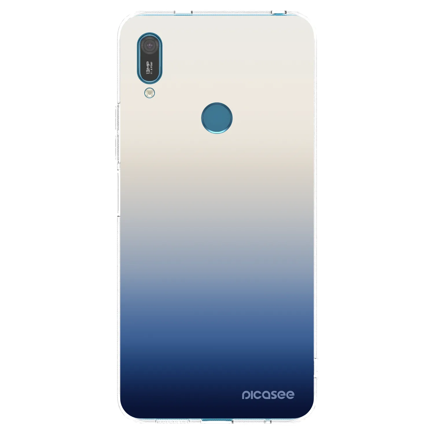 Picasee silikonska prozirna maskica za Huawei Y7 2019 - Gravity Fade