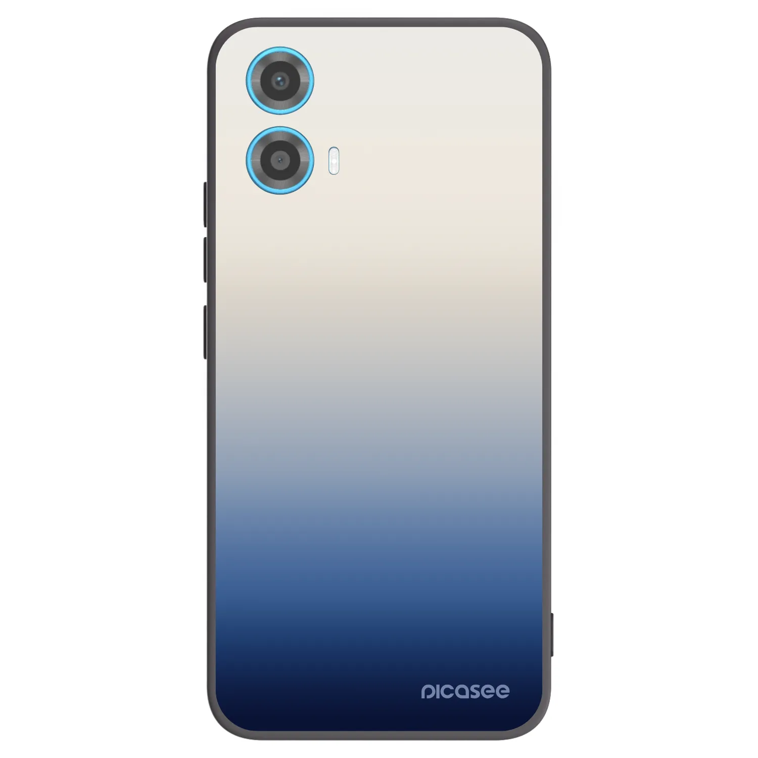 Picasee crna silikonska maskica za Motorola Moto G34 5G - Gravity Fade
