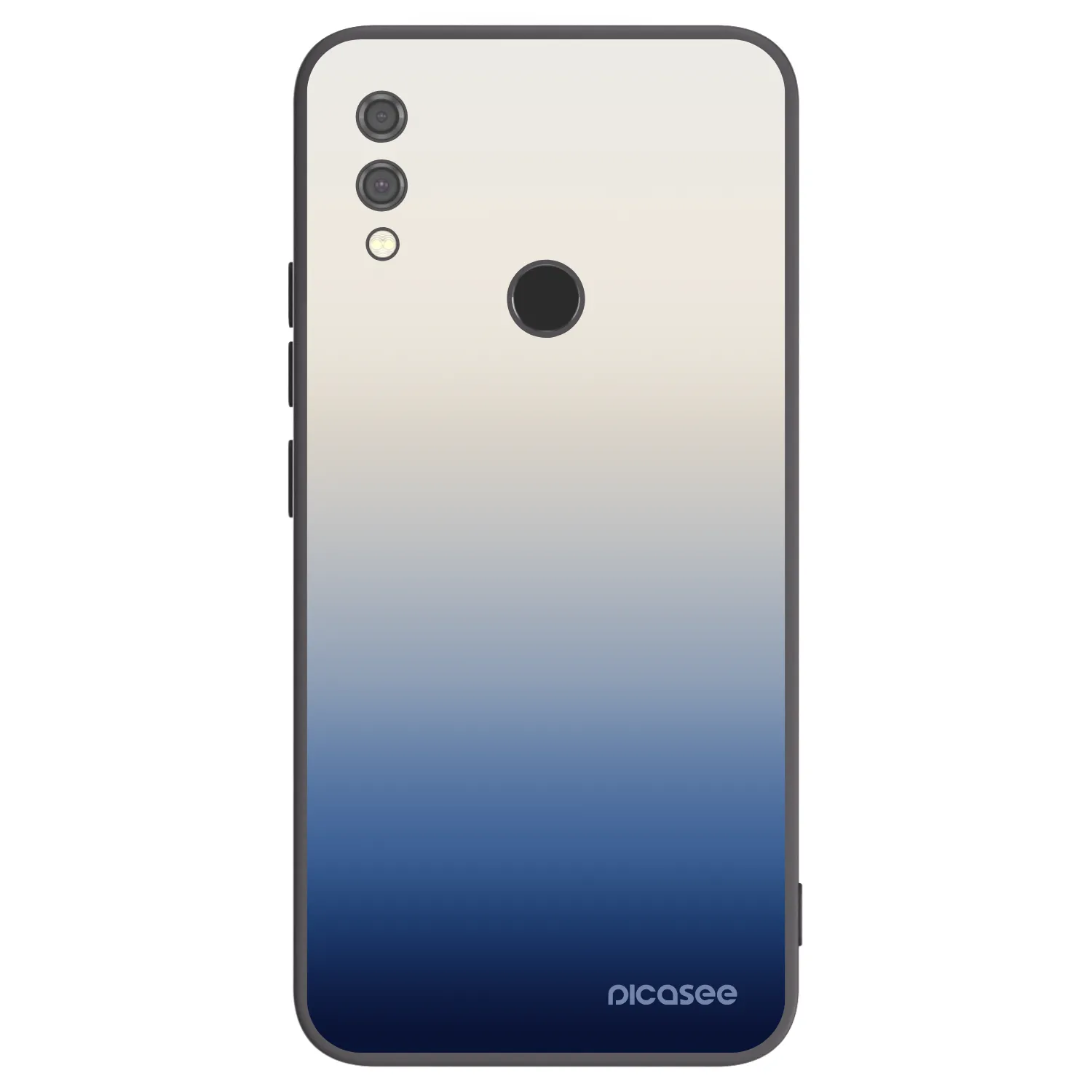 Picasee crna silikonska maskica za Xiaomi Redmi Note 7 - Gravity Fade