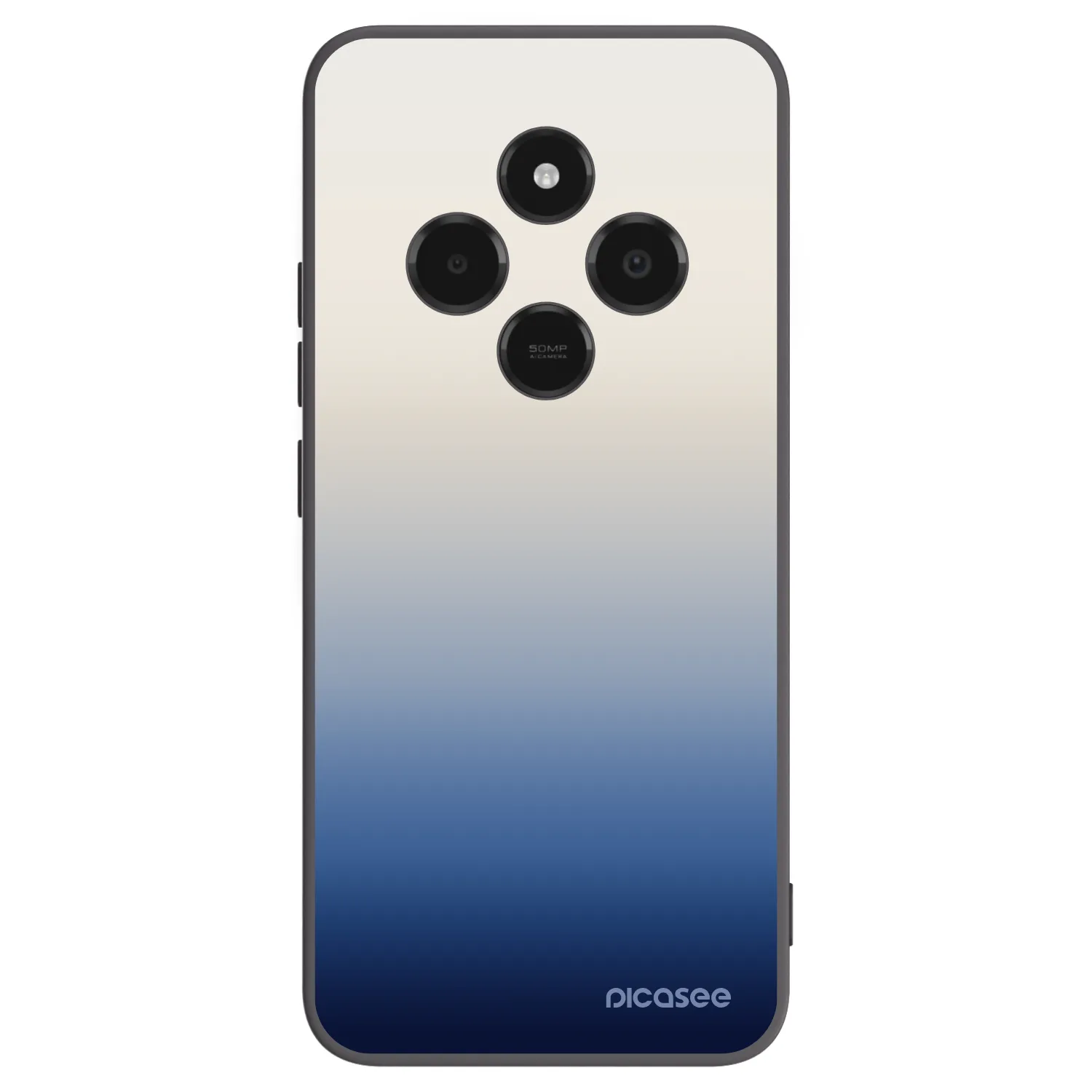 Picasee crna silikonska maskica za Xiaomi Poco C75 - Gravity Fade