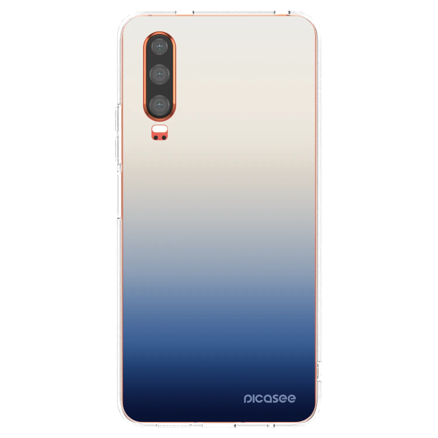 Picasee silikonska prozirna maskica za Huawei P30 - Gravity Fade