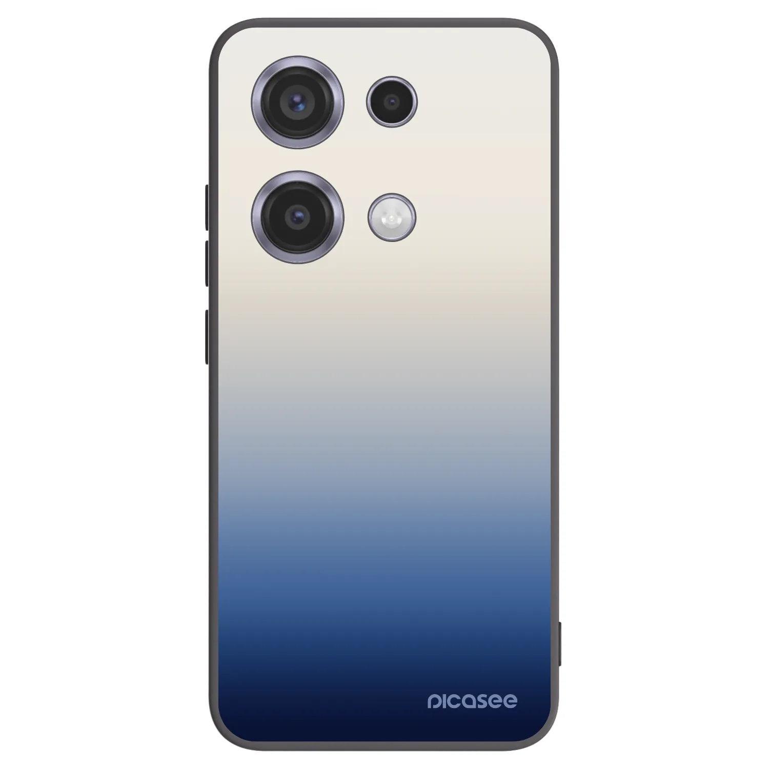 Picasee crna silikonska maskica za Xiaomi Redmi Note 14S - Gravity Fade