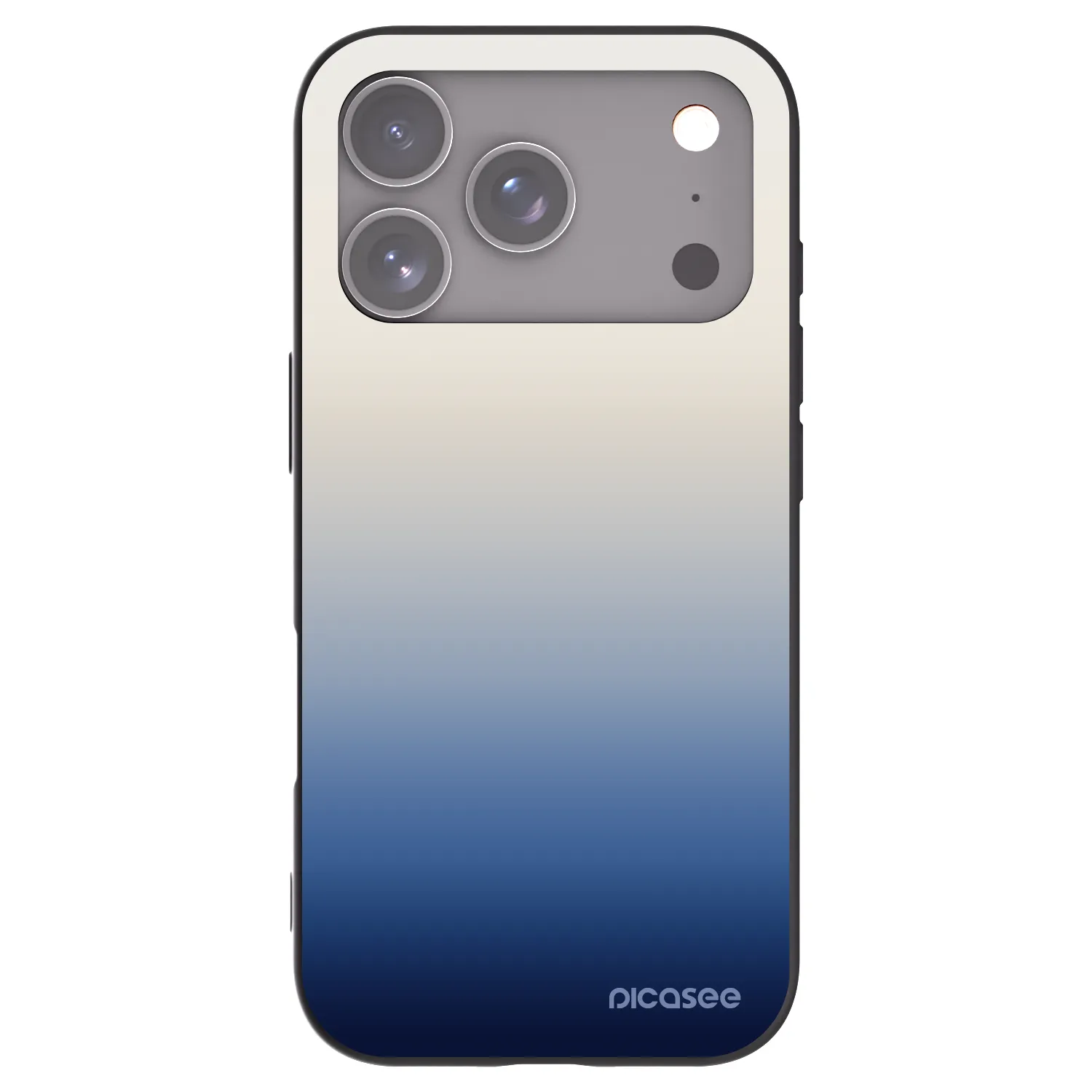 Picasee crna silikonska maskica za Apple iPhone 17 Pro - Gravity Fade