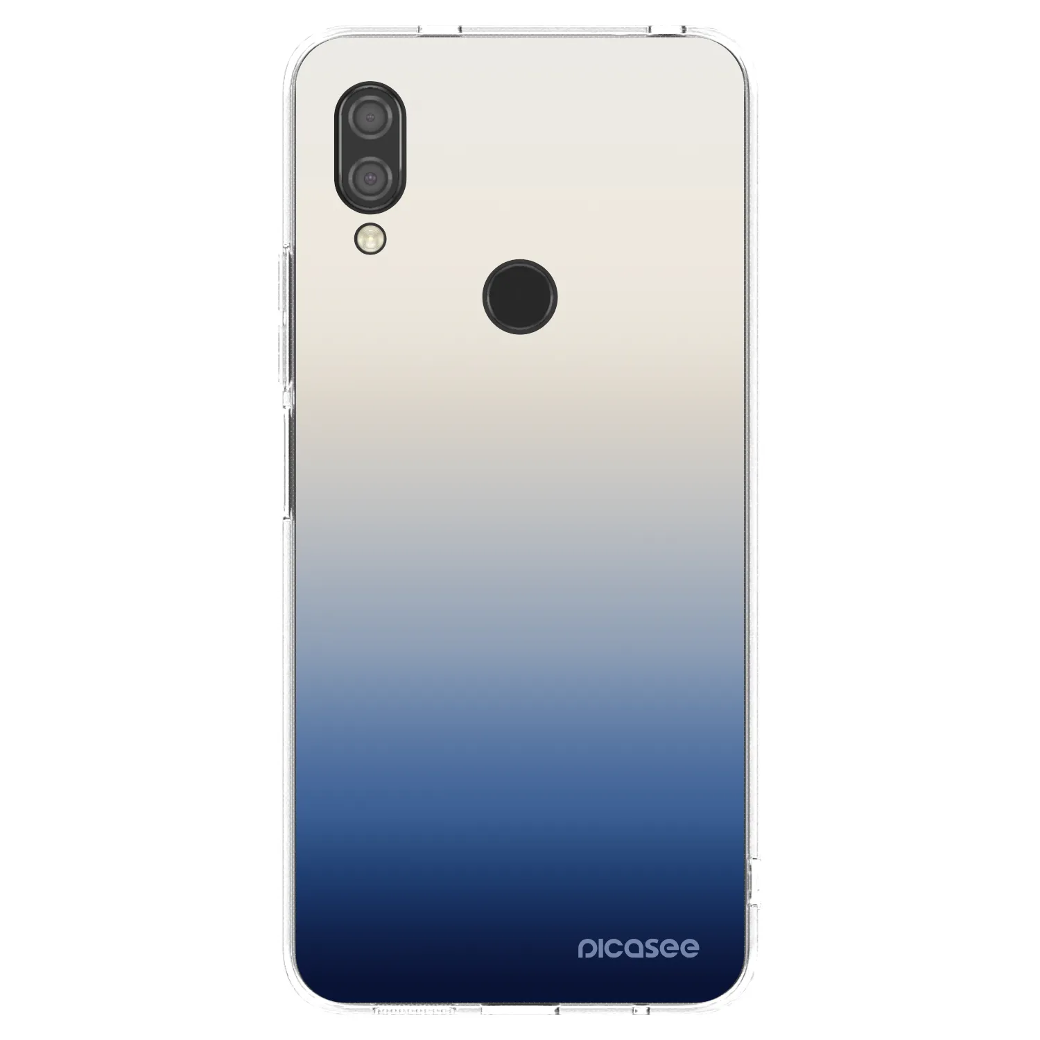 Picasee silikonska prozirna maskica za Xiaomi Redmi 7 - Gravity Fade