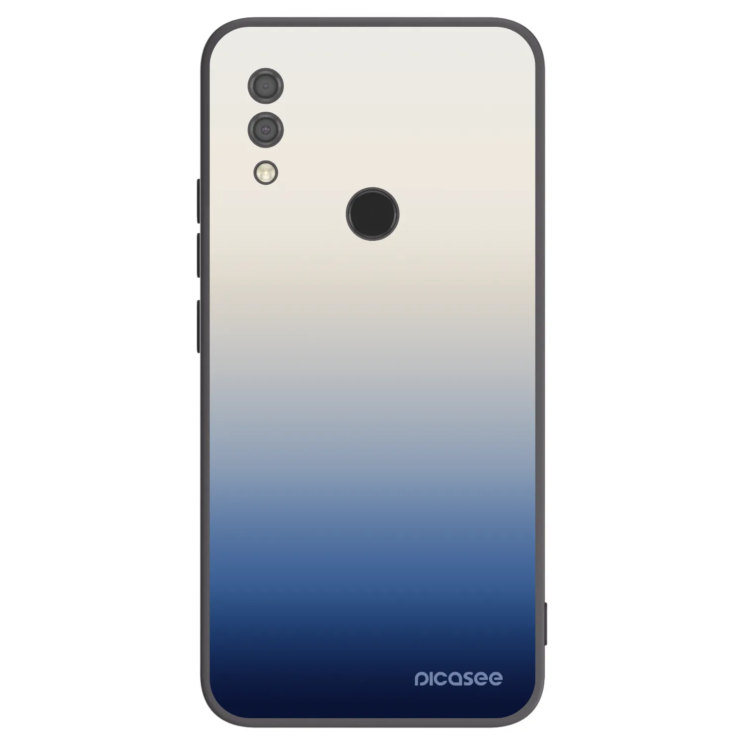 Picasee crna silikonska maskica za Xiaomi Redmi 7 - Gravity Fade