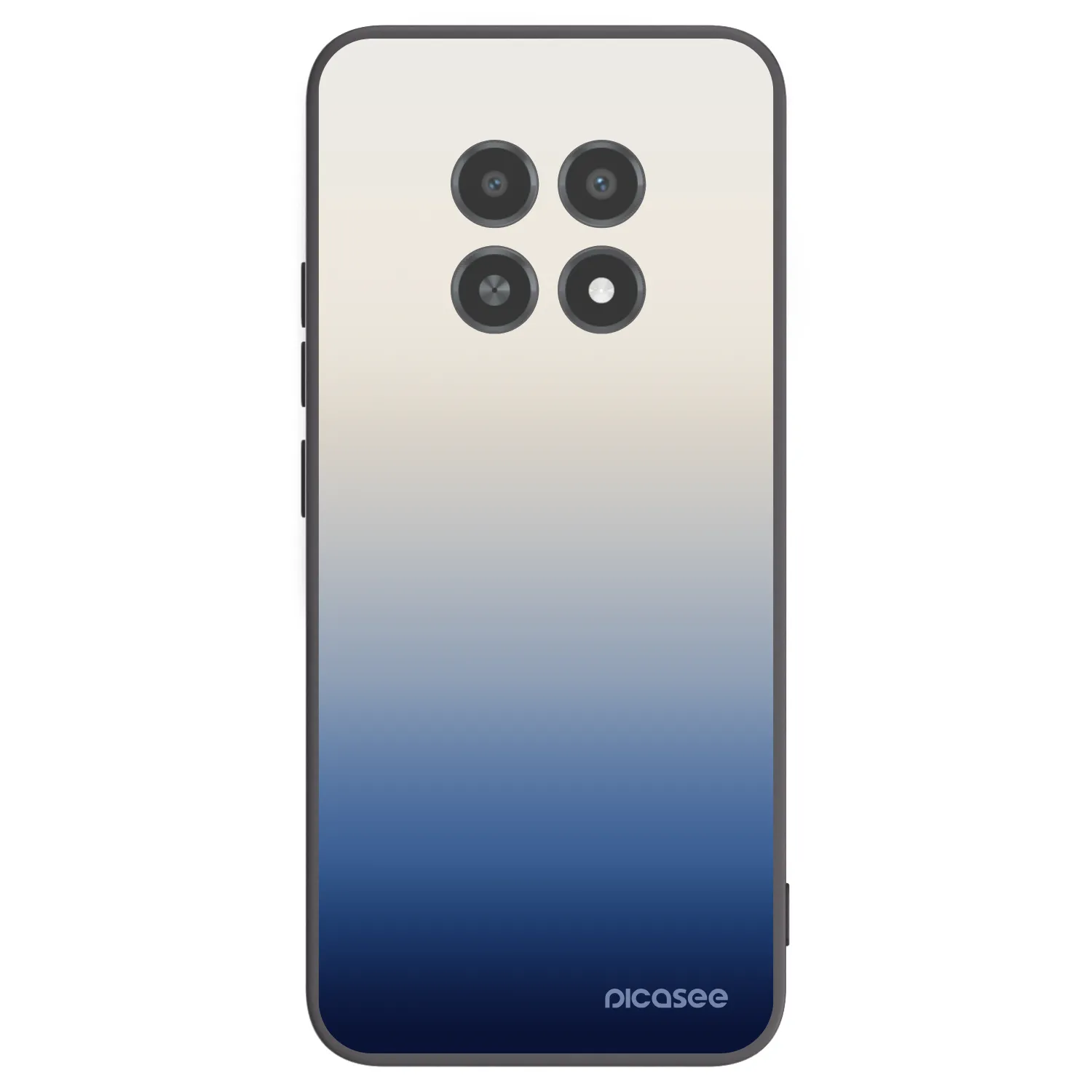 Picasee crna silikonska maskica za Realme 12X - Gravity Fade