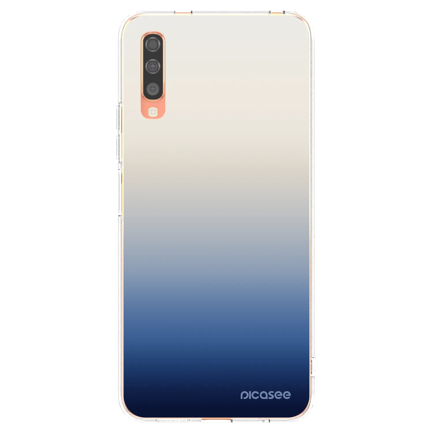 Picasee silikonska prozirna maskica za Samsung Galaxy A70 A705F - Gravity Fade