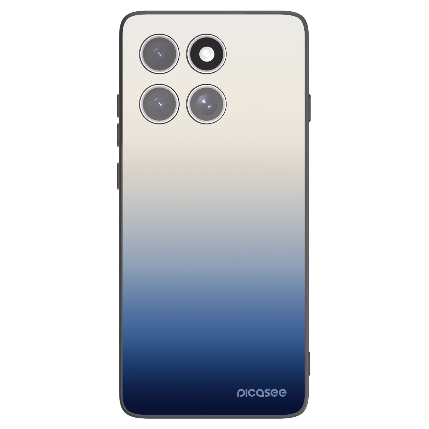 Picasee crna silikonska maskica za Motorola Edge 60 Pro - Gravity Fade