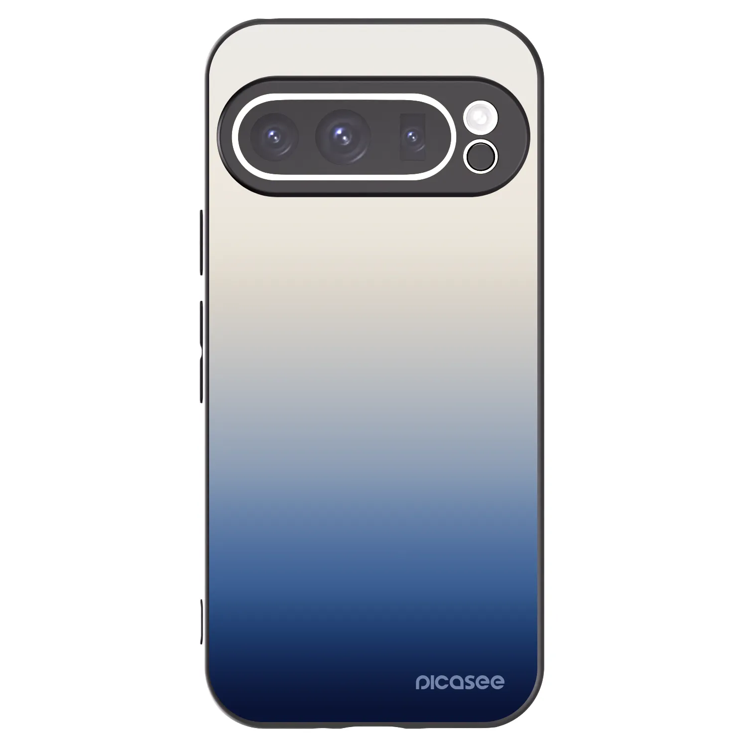Picasee crna silikonska maskica za Google Pixel 9 Pro XL - Gravity Fade