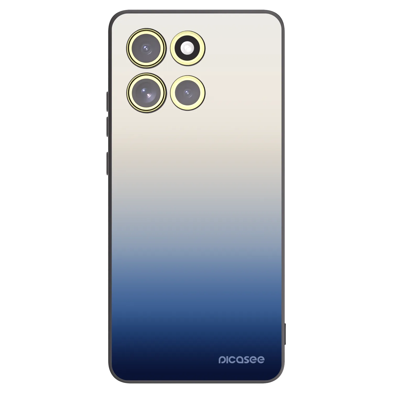 Picasee crna silikonska maskica za Motorola Moto G86 5G - Gravity Fade