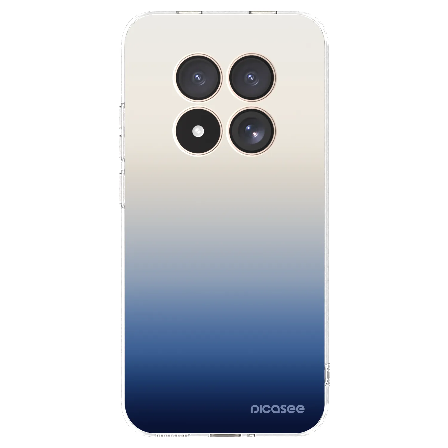 Picasee silikonska prozirna maskica za Xiaomi Redmi Note 15 Pro 4G - Gravity Fade