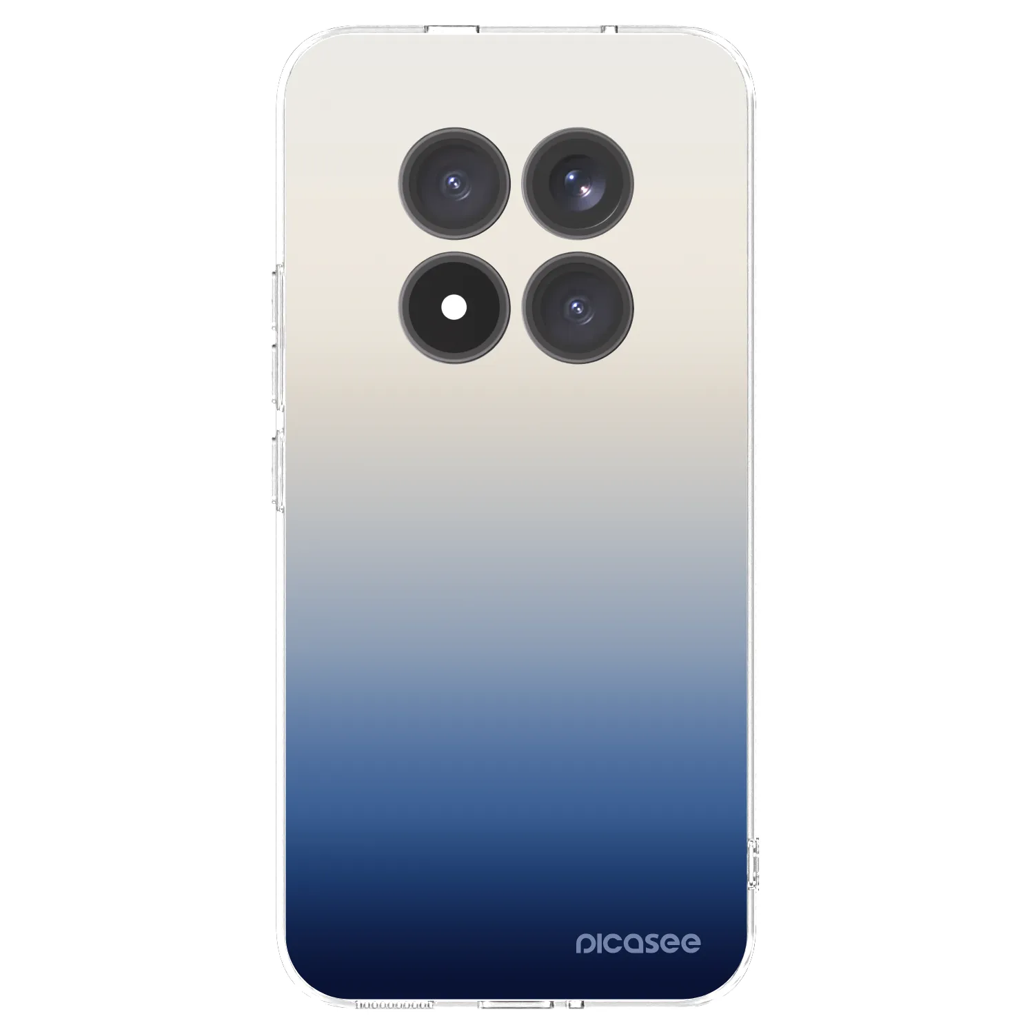 Picasee silikonska prozirna maskica za Xiaomi Redmi Note 15 Pro+ - Gravity Fade