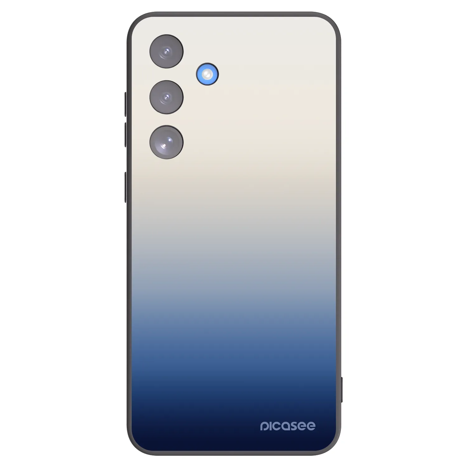 Picasee crna silikonska maskica za Samsung Galaxy S25 FE 5G - Gravity Fade