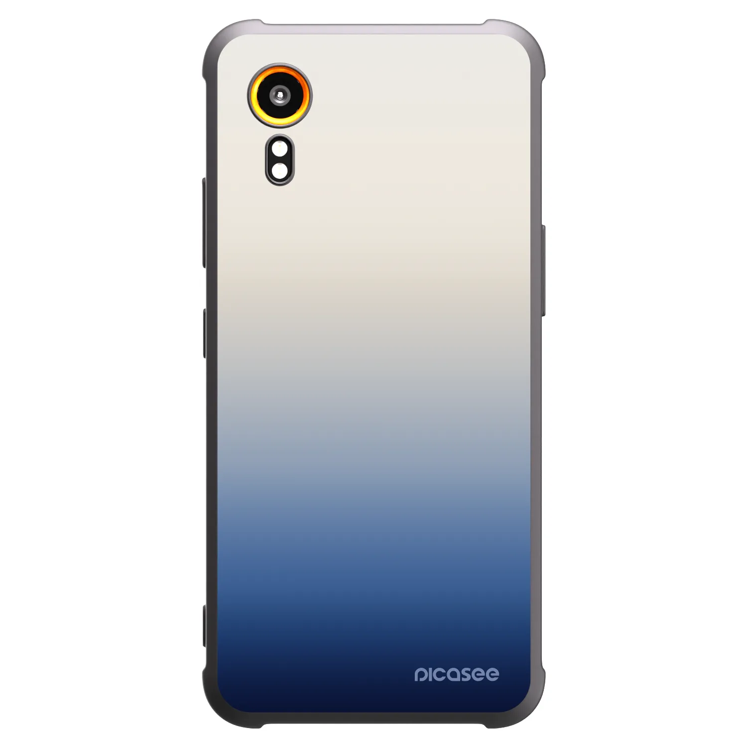 Picasee crna silikonska maskica za Samsung Galaxy Xcover 7 - Gravity Fade